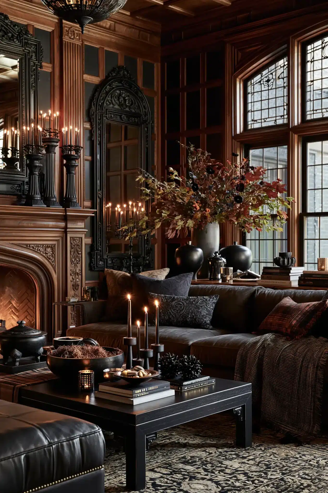 29 Fall Halloween Decor Ideas for a Season That Blends Both Holidays 15 fall halloween decor