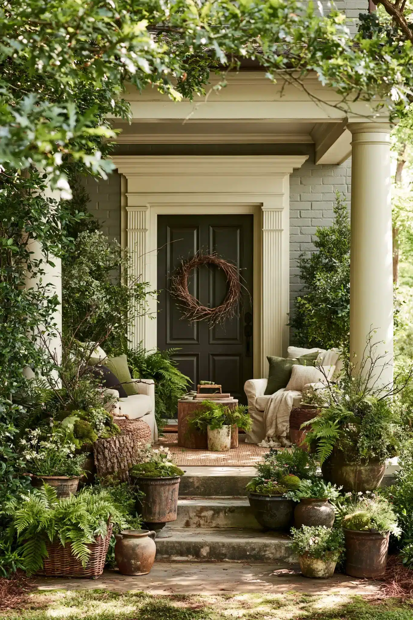 29 Spring Front Porch Decor Ideas for a Door That Says Welcome 15 spring front porch decor