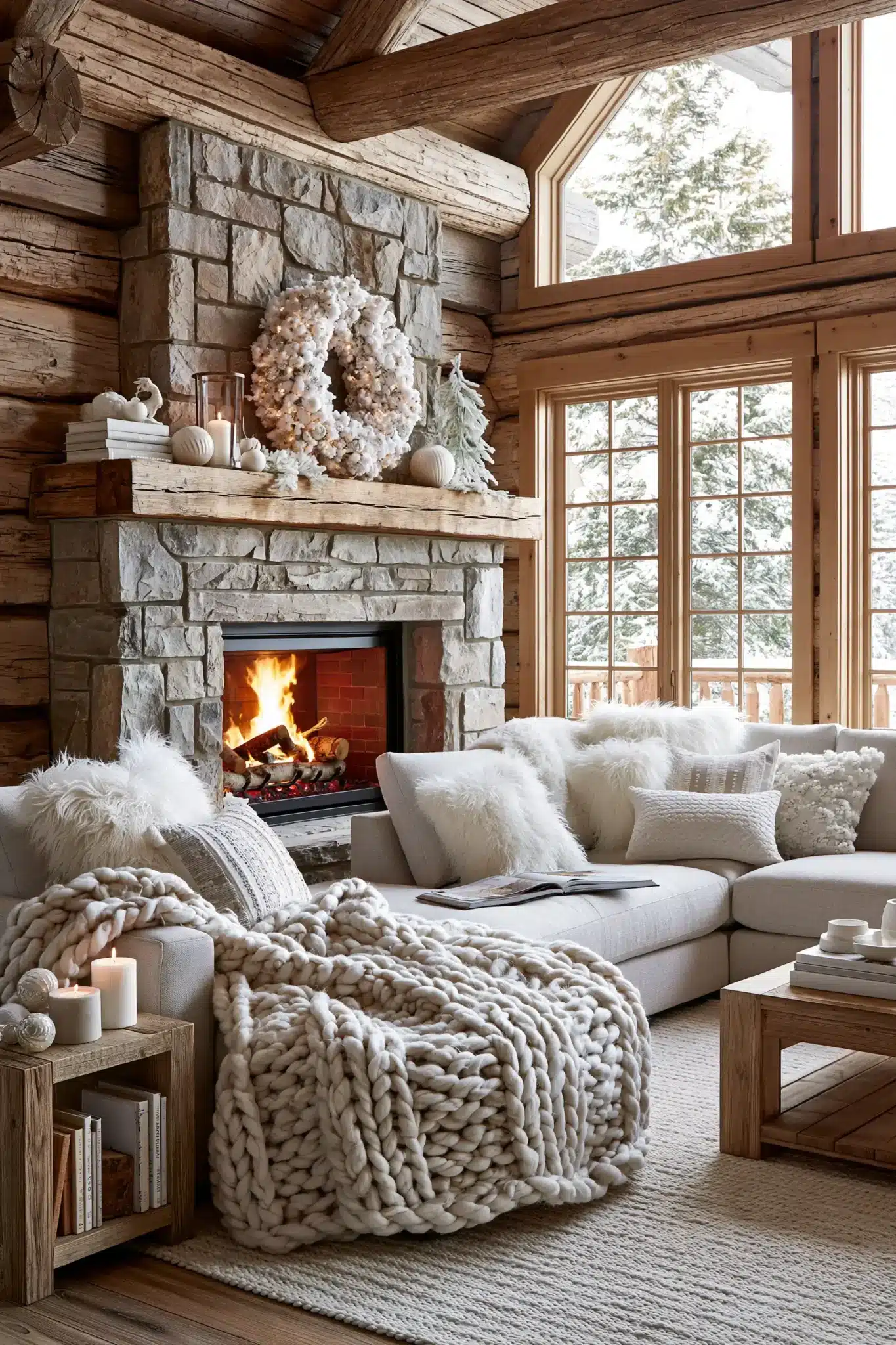 29 White Christmas Decor Ideas for a Room That Stays Bright and Quiet 15 white christmas decor