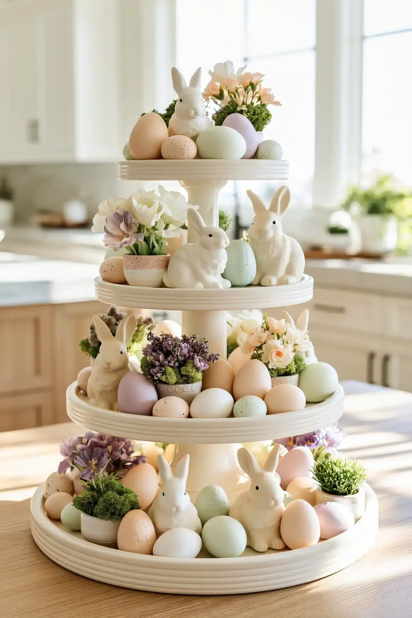29 Spring Easter Decor Ideas That Keep the Table Simple 16 spring easter decor