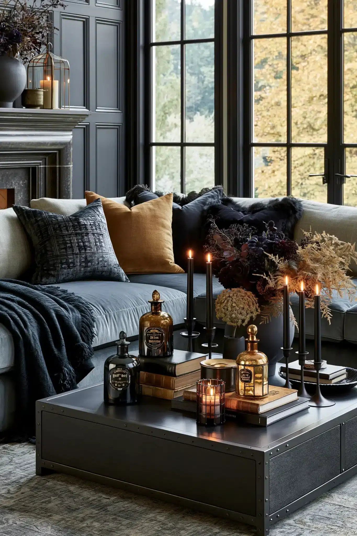 29 Fall Halloween Decor Ideas for a Season That Blends Both Holidays 16 fall halloween decor
