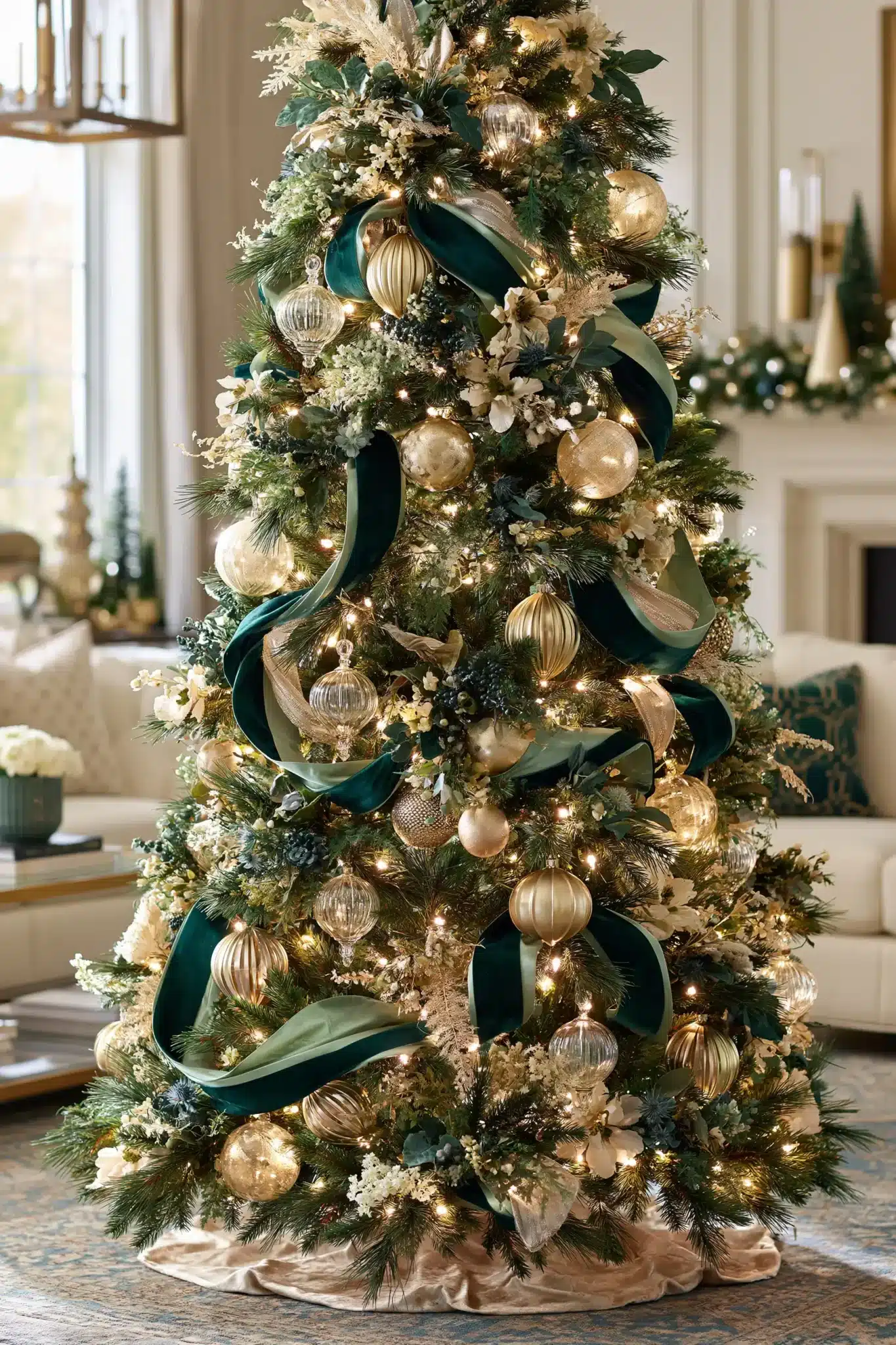 29 Christmas Tree Decor Ideas That Keep the Tree From Looking Busy 16 christmas tree decor ideas