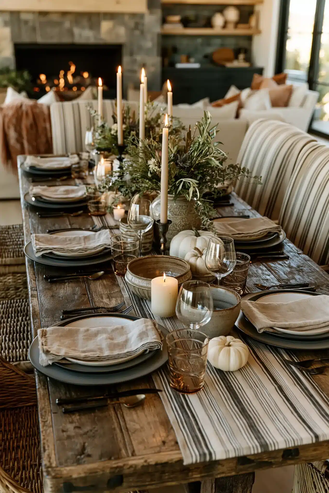 29 Simple Thanksgiving Table Decor Ideas for a Climb That Feels Calm 16 simple thanksgiving table decor
