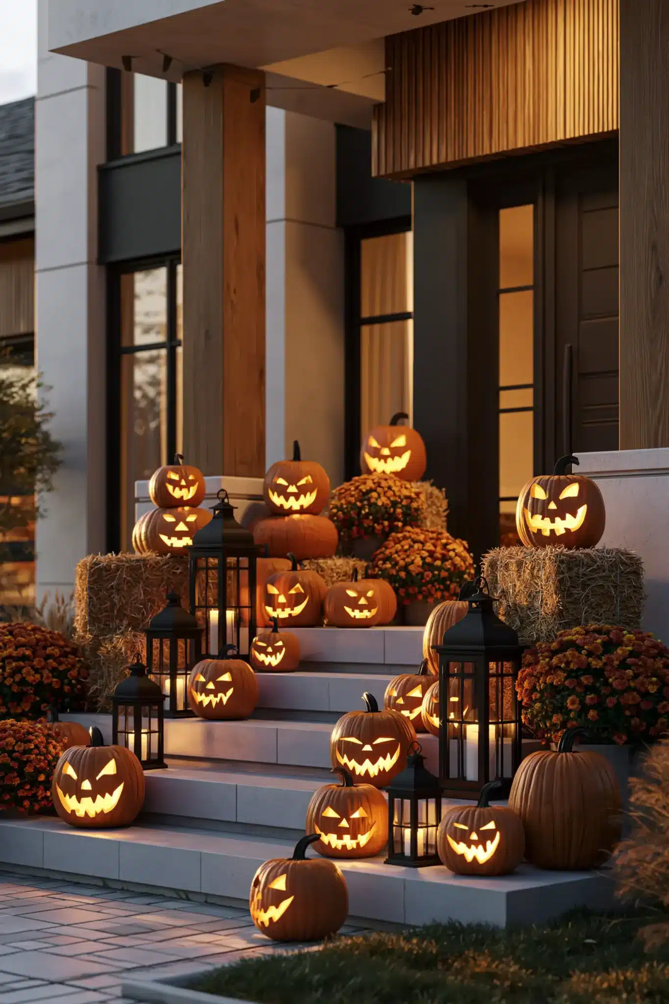 29 Outdoor Halloween Decor Ideas for a Porch That Welcomes, Not Warns 16 outdoor halloween decor