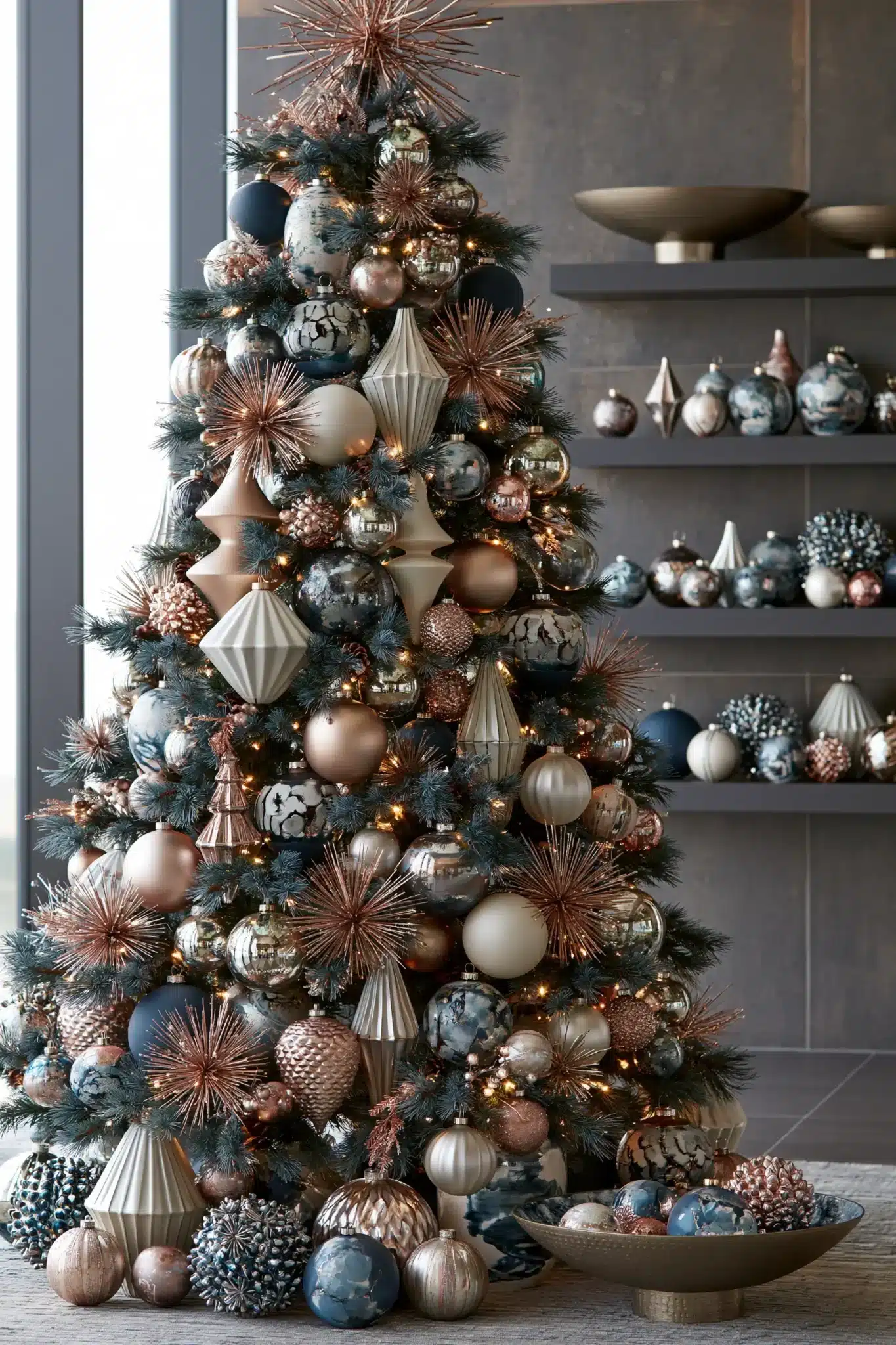29 Modern Christmas Decor Ideas for a Home With Clean Lines 17 modern christmas decor