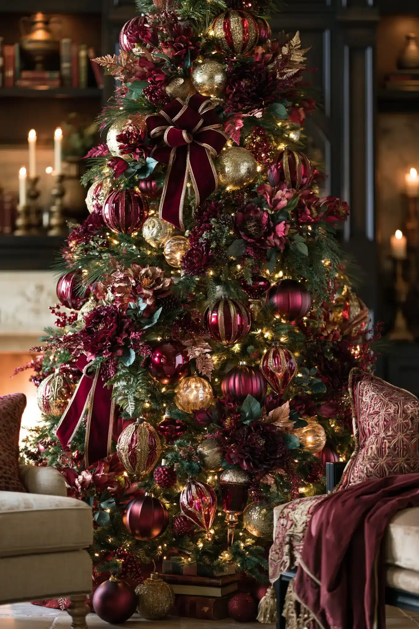 29 Christmas Tree Decor Ideas That Keep the Tree From Looking Busy 17 christmas tree decor ideas