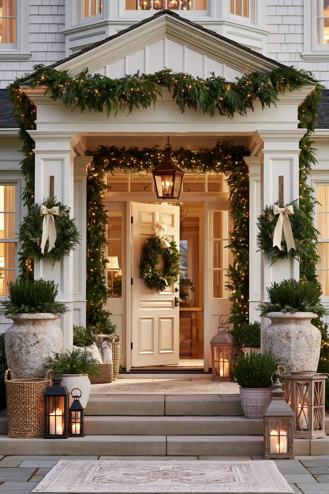 29 Neutral Christmas Decor Ideas for a Room That Stays Calm 17 neutral christmas decor