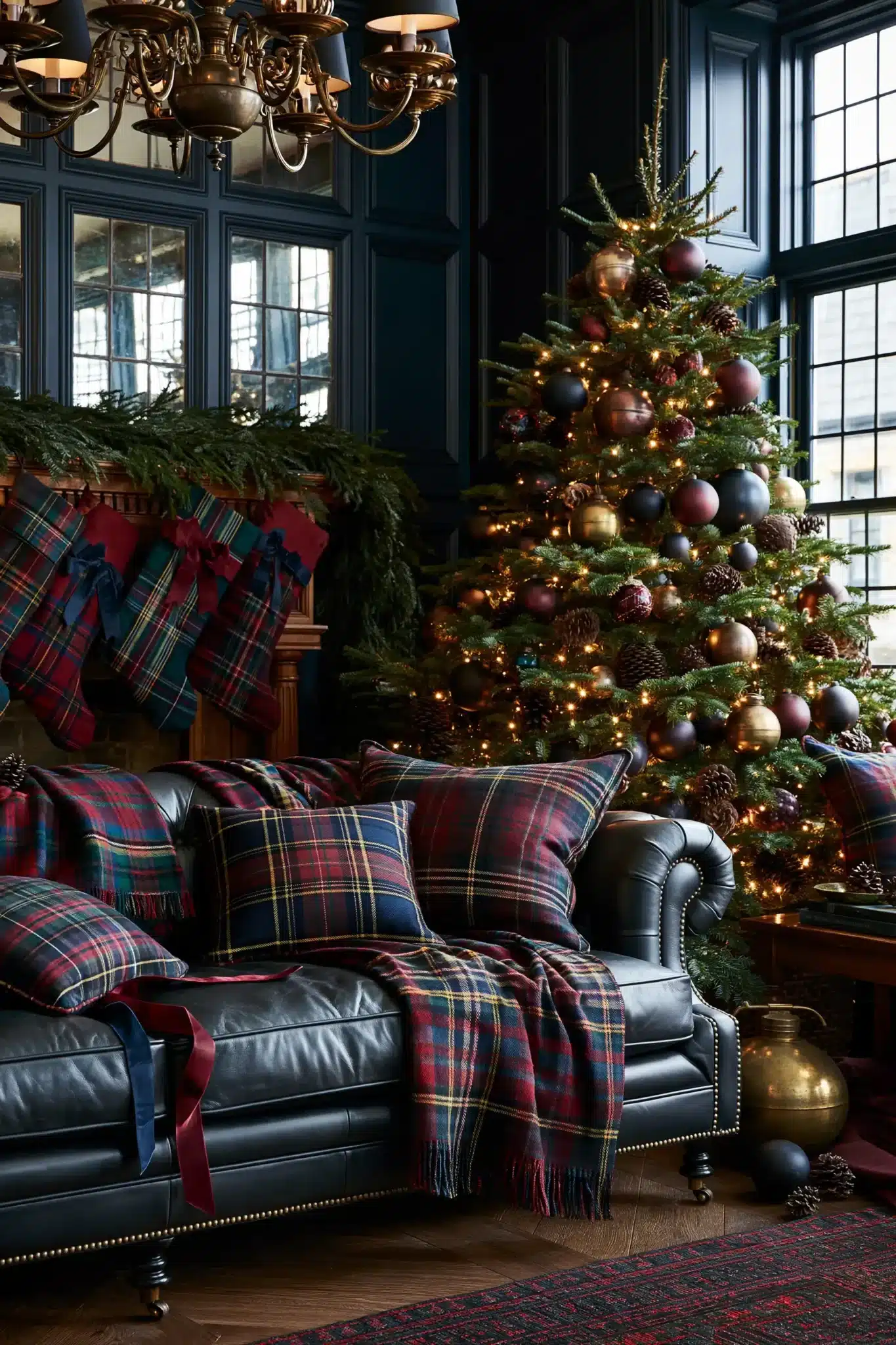 29 Moody Christmas Decor Ideas for a Season That Feels Calm 17 moody christmas decor
