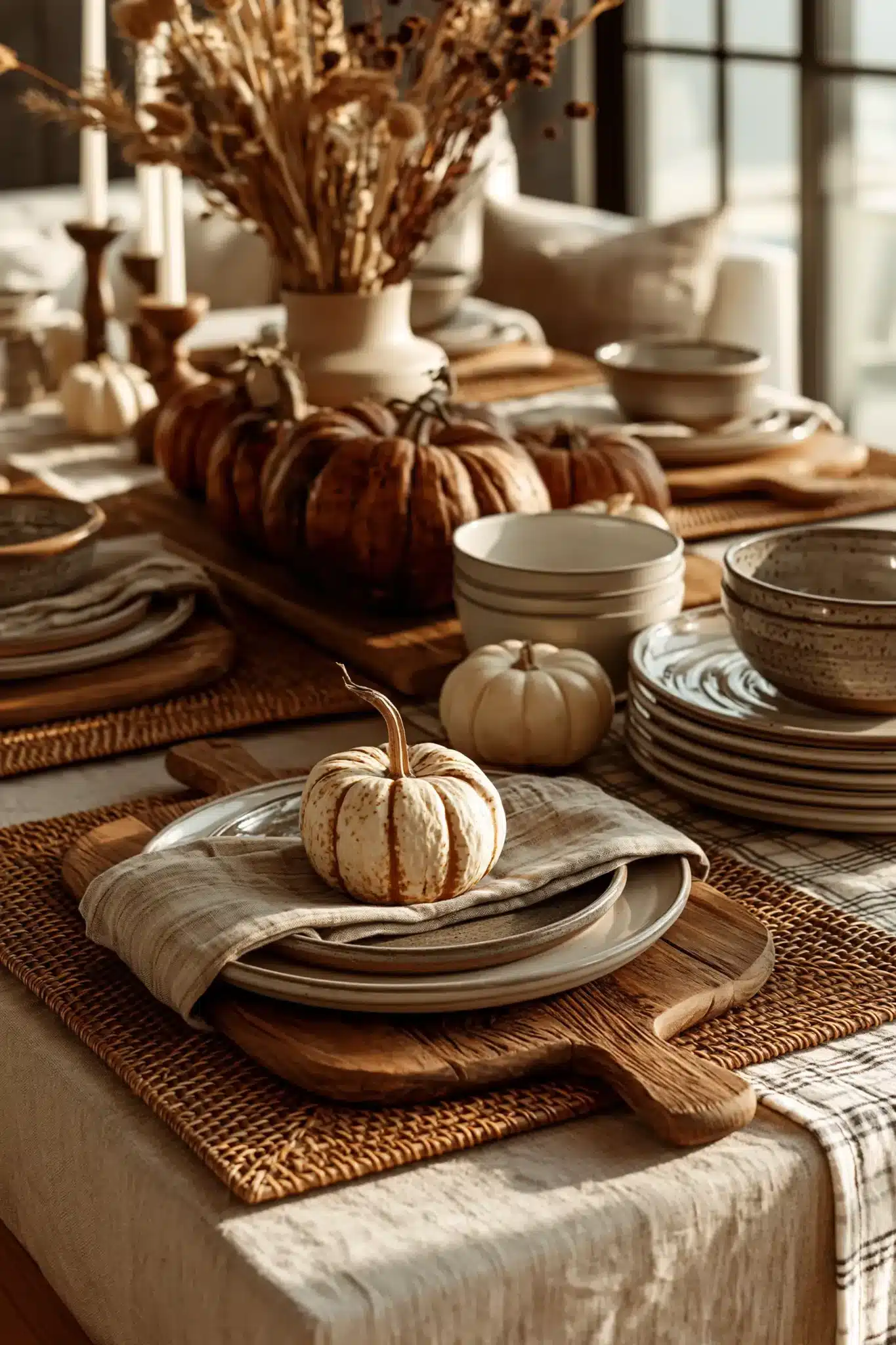29 Simple Thanksgiving Table Decor Ideas for a Climb That Feels Calm 17 simple thanksgiving table decor