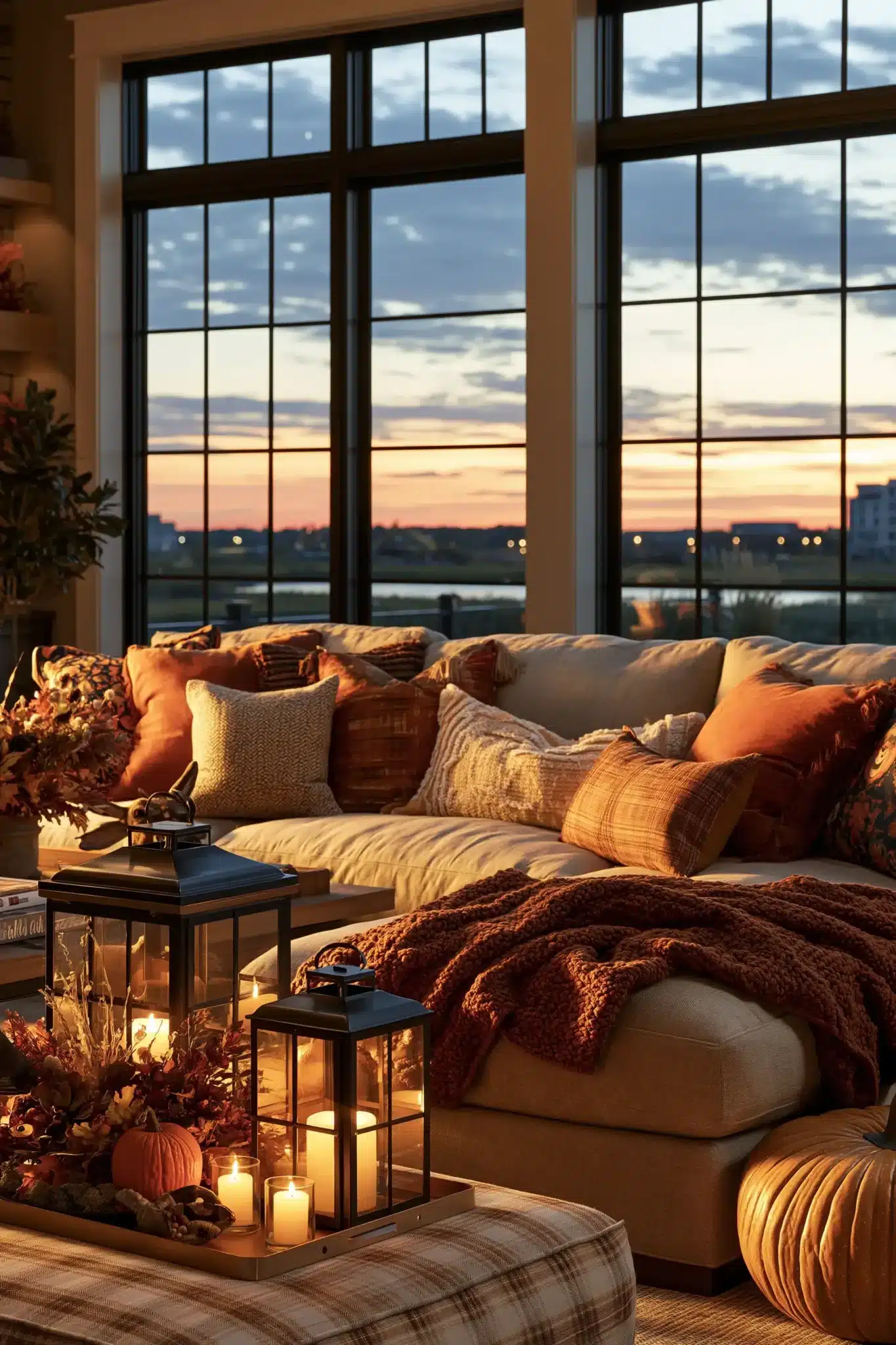 29 Fall Halloween Decor Ideas for a Season That Blends Both Holidays 17 fall halloween decor