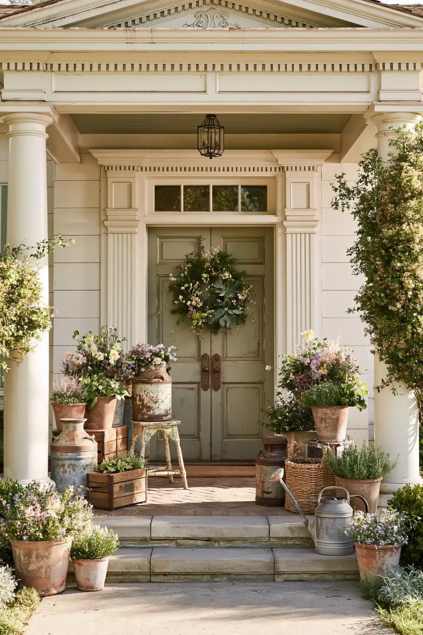29 Spring Front Porch Decor Ideas for a Door That Says Welcome 17 spring front porch decor