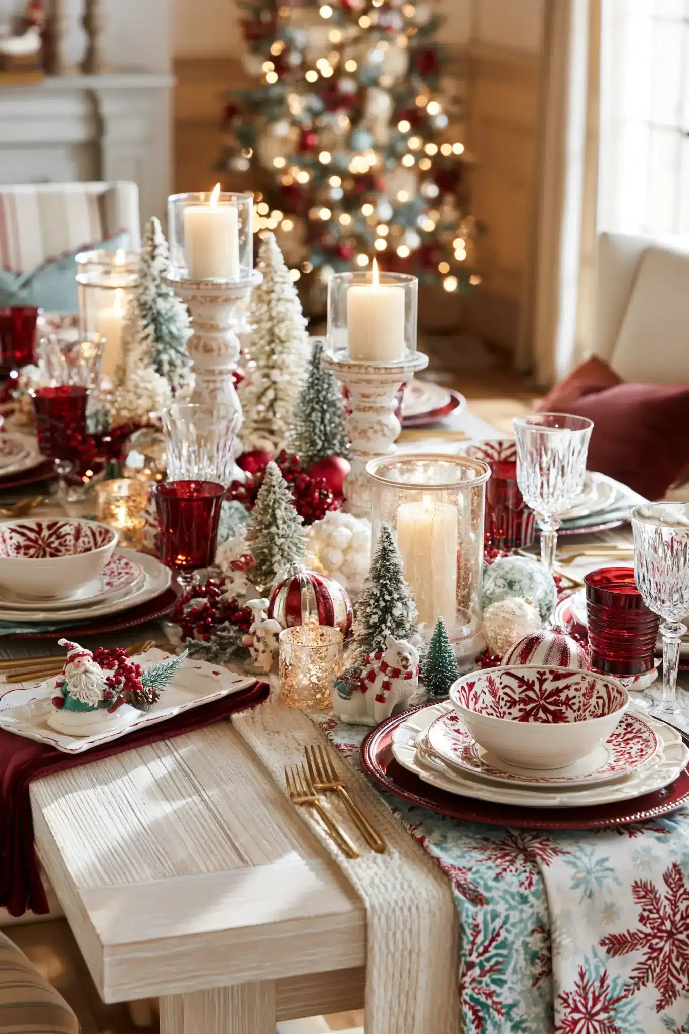 29 Christmas Table Decor Ideas for a Spread That Is Easy to Reset 17 christmas table decor