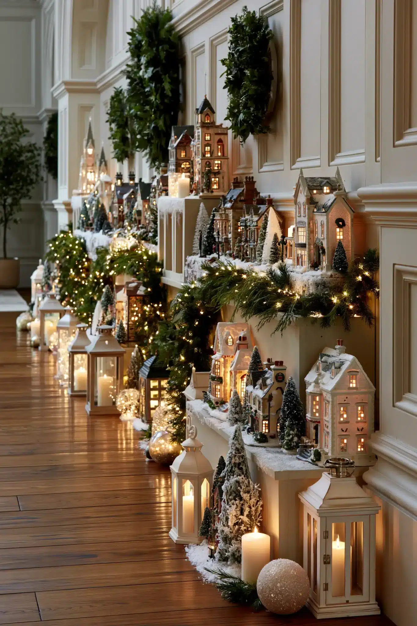 29 Hallway Christmas Decor Ideas for a Path That Feels Festive 18 hallway christmas decor