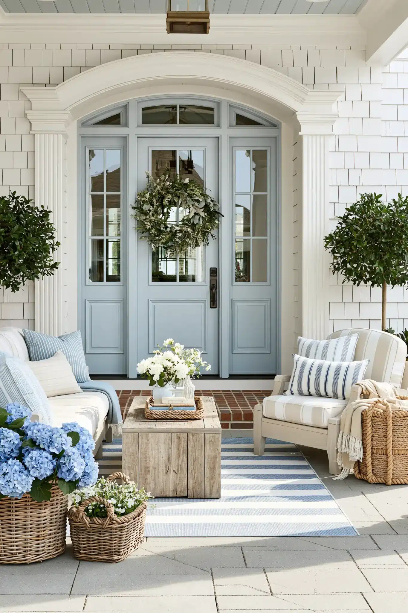 29 Spring Front Porch Decor Ideas for a Door That Says Welcome 18 spring front porch decor