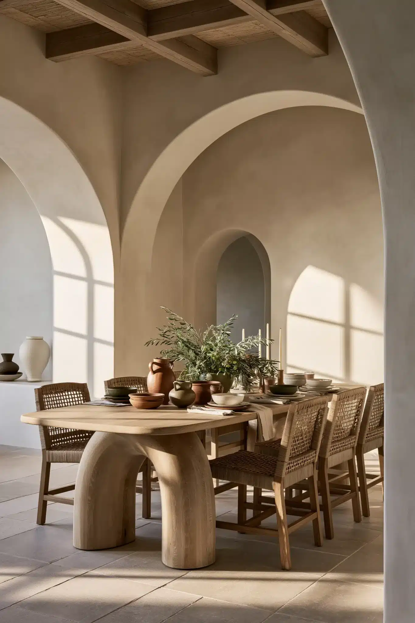 29 Modern Dining Room Ideas for a Table That Stays Out of the Way 18 modern dining room