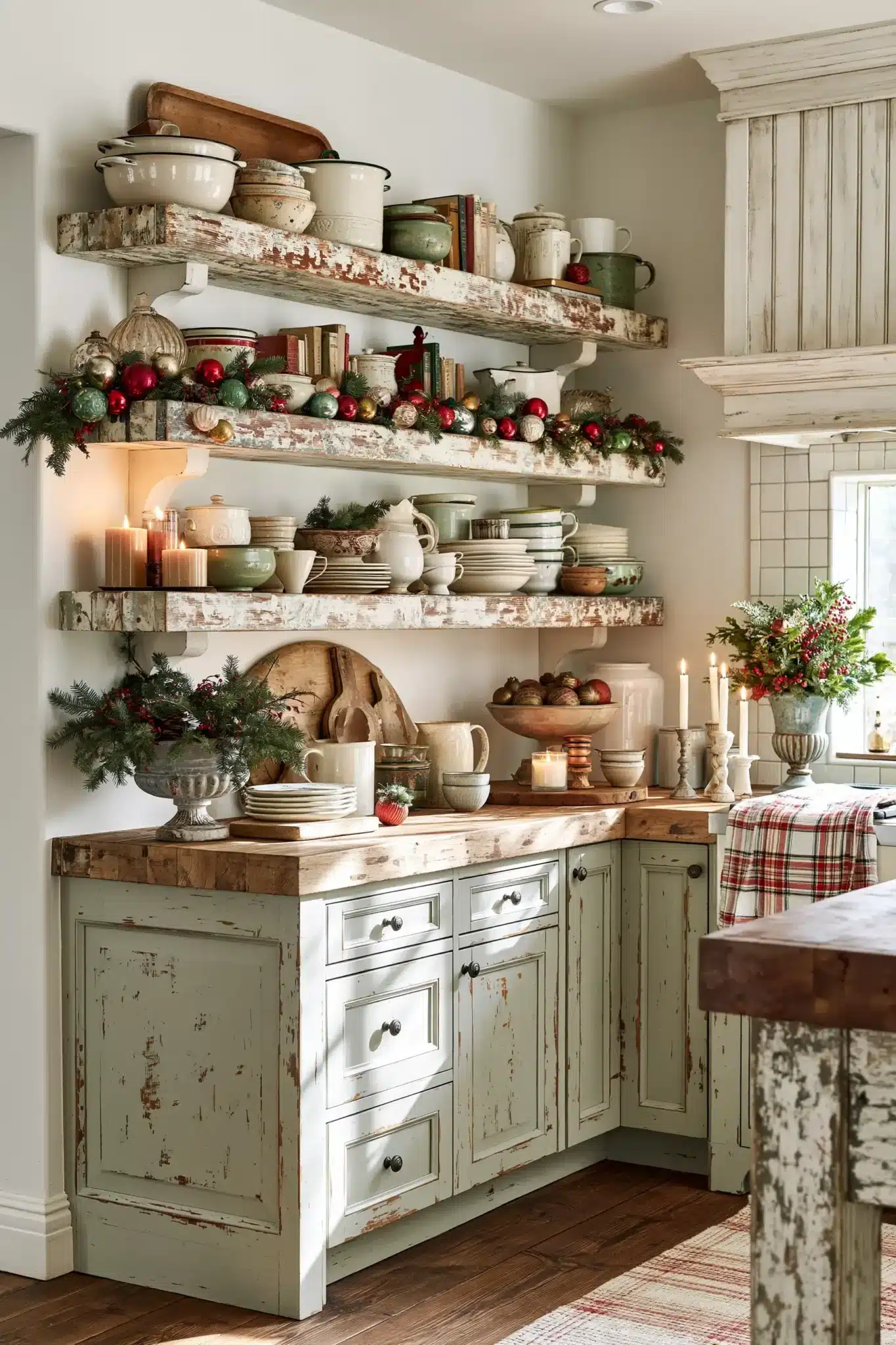 29 Christmas Kitchen Decor Ideas for a Room You Actually Cook In 18 christmas kitchen decor