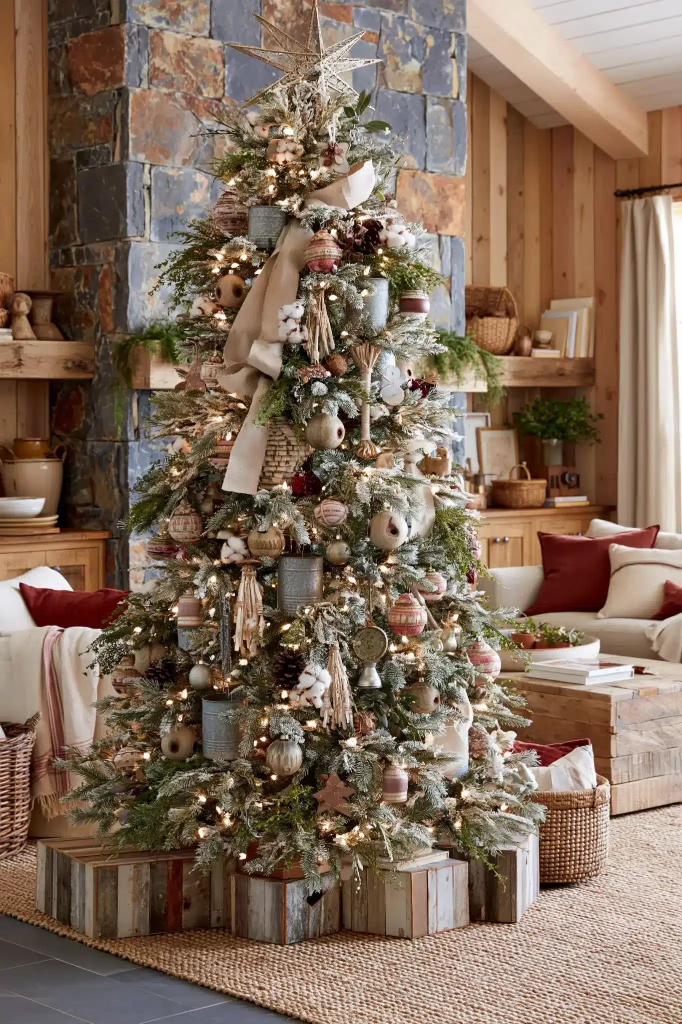 29 Christmas Tree Decor Ideas That Keep the Tree From Looking Busy 19 christmas tree decor ideas