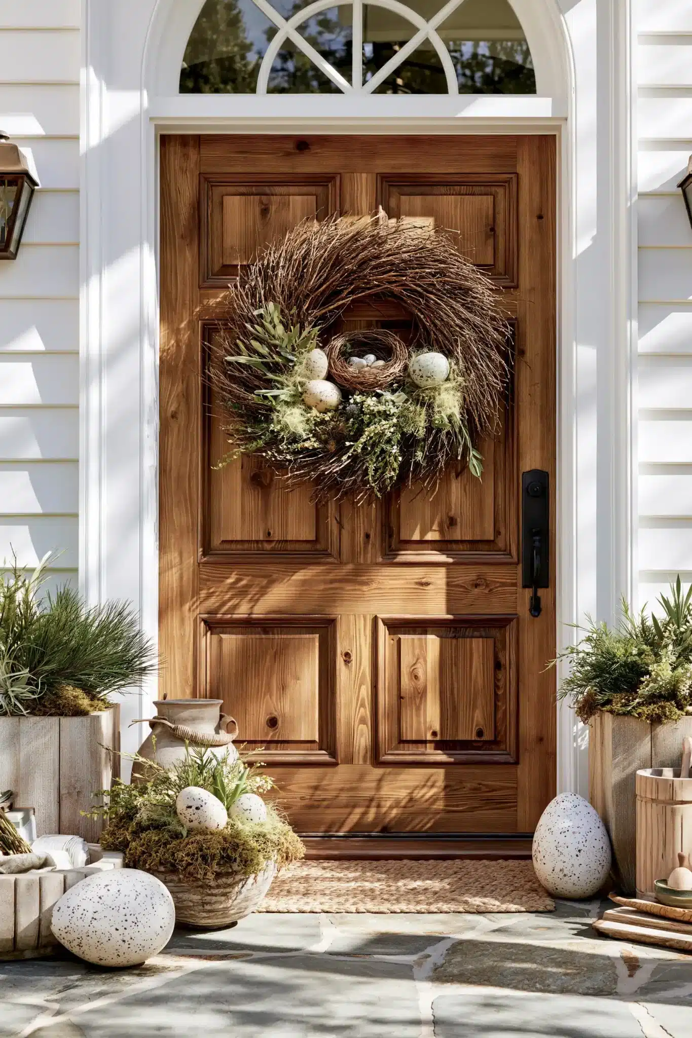 29 Spring Front Door Decor Ideas for an Entrance That Feels Fresh 19 spring front door decor