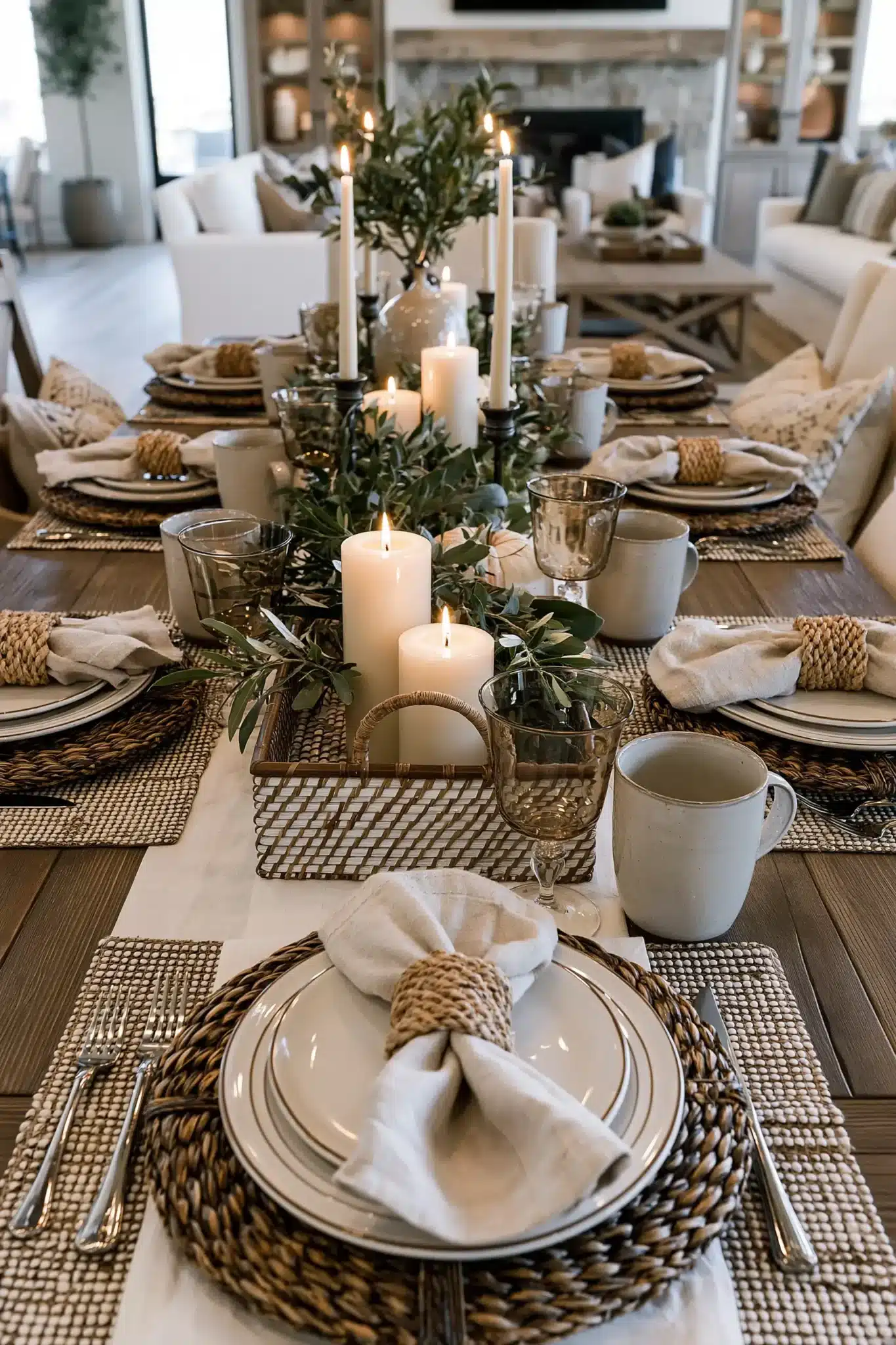 29 Simple Thanksgiving Table Decor Ideas for a Climb That Feels Calm 19 simple thanksgiving table decor