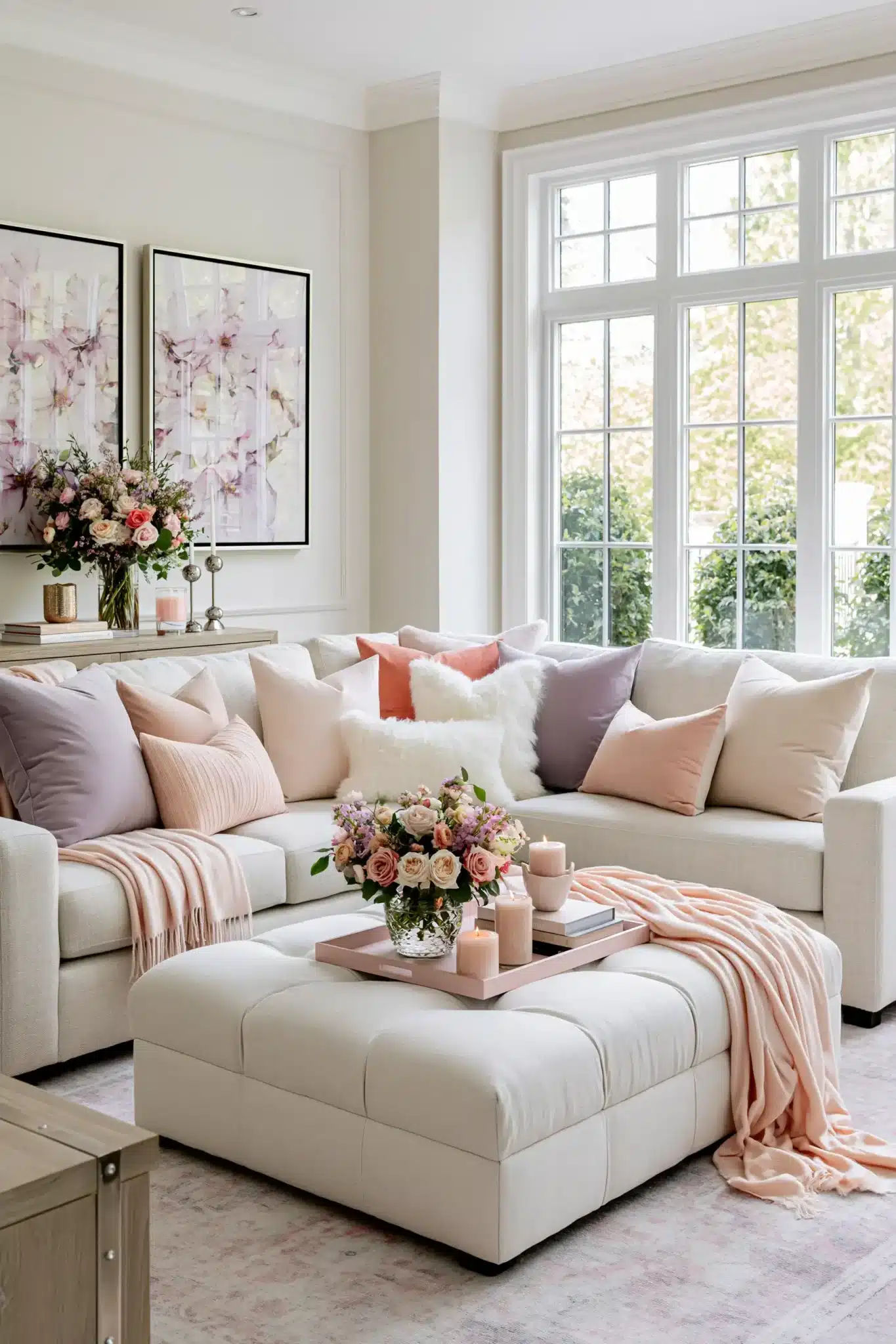 29 Spring Living Room Decor Ideas for a Space That Breathes Again 2 spring living room decor