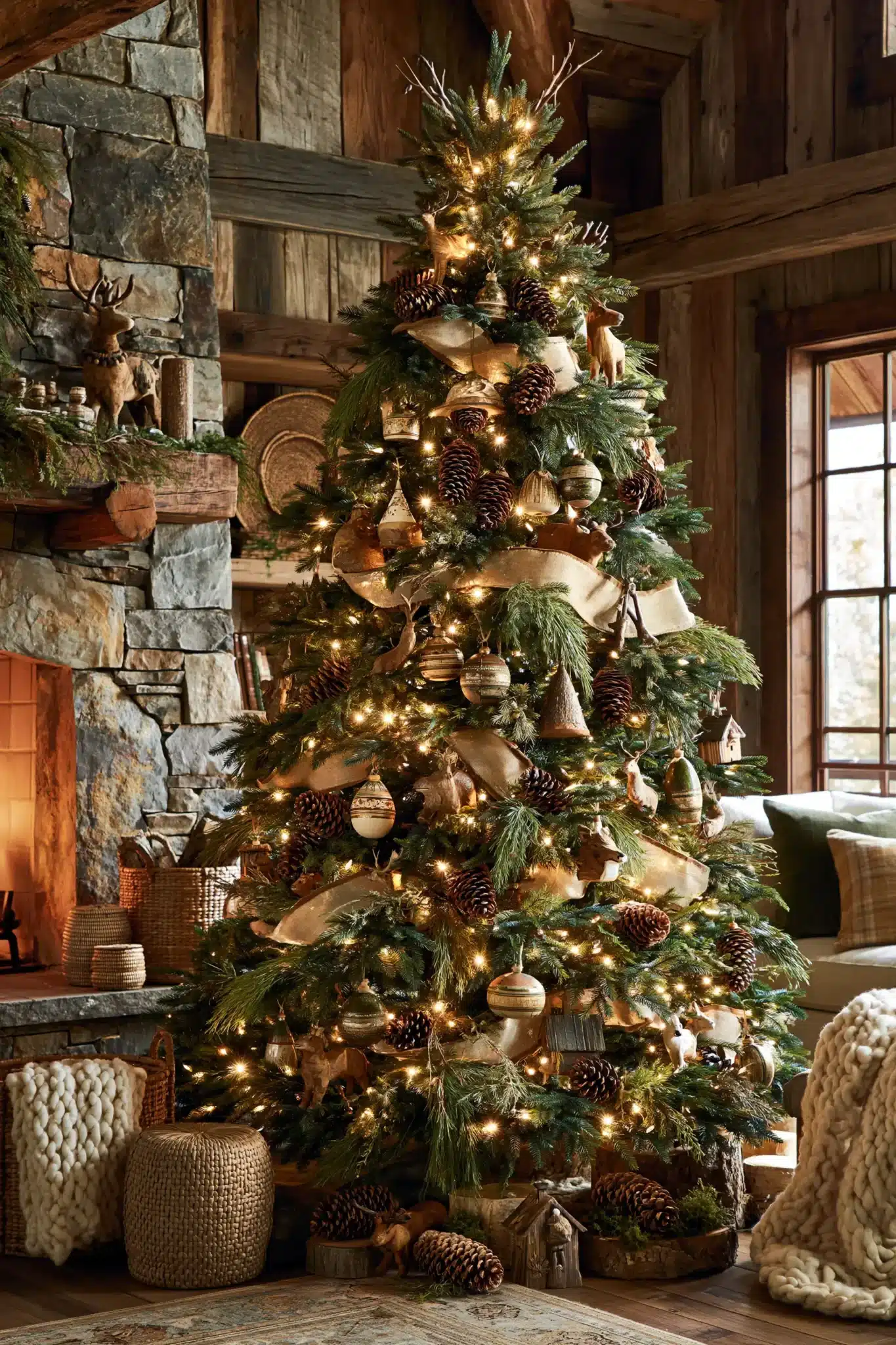 29 Christmas Tree Decor Ideas That Keep the Tree From Looking Busy 2 christmas tree decor ideas