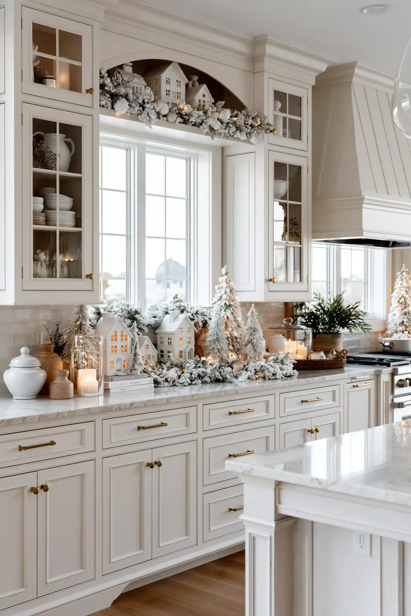 29 Christmas Kitchen Decor Ideas for a Room You Actually Cook In 2 christmas kitchen decor