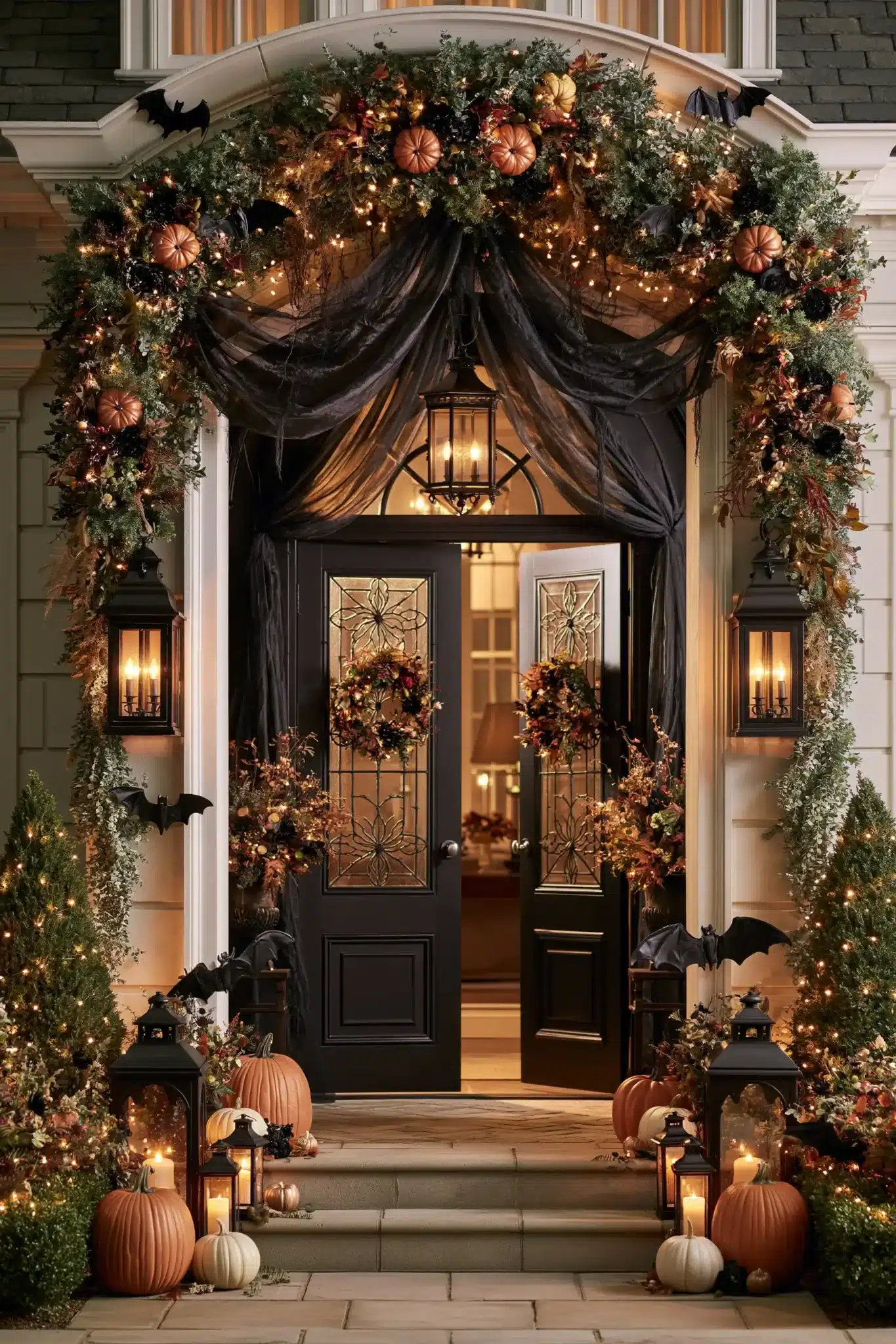 29 Outdoor Halloween Decor Ideas for a Porch That Welcomes, Not Warns 20 outdoor halloween decor