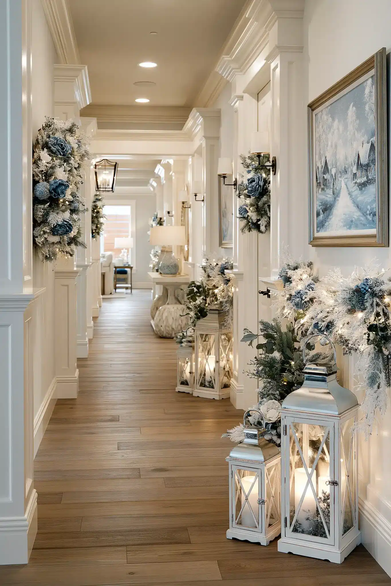 29 Blue Christmas Decor Ideas for a Tree That Breaks From Red and Green 21 blue christmas decor