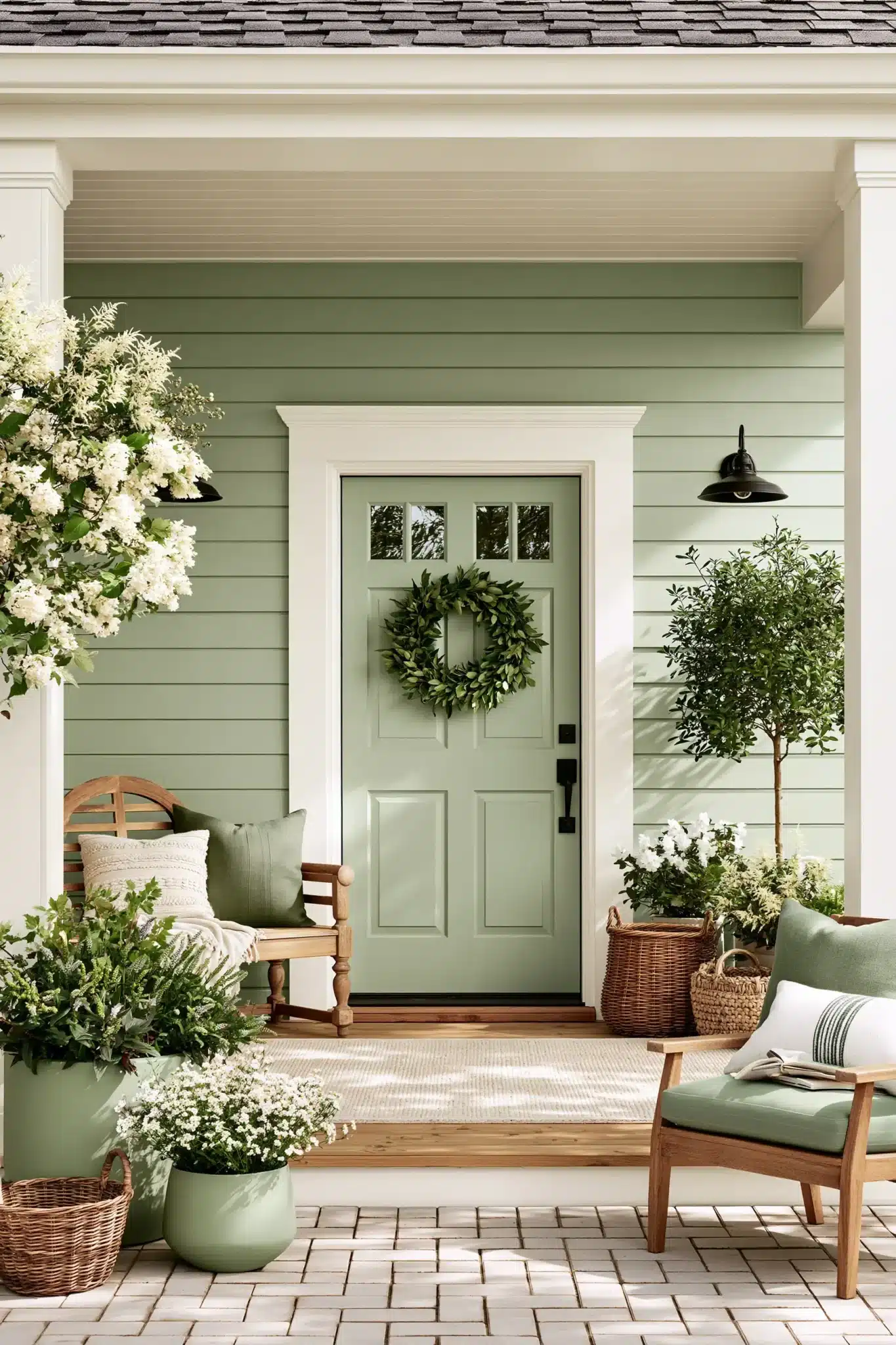 29 Spring Front Porch Decor Ideas for a Door That Says Welcome 21 spring front porch decor