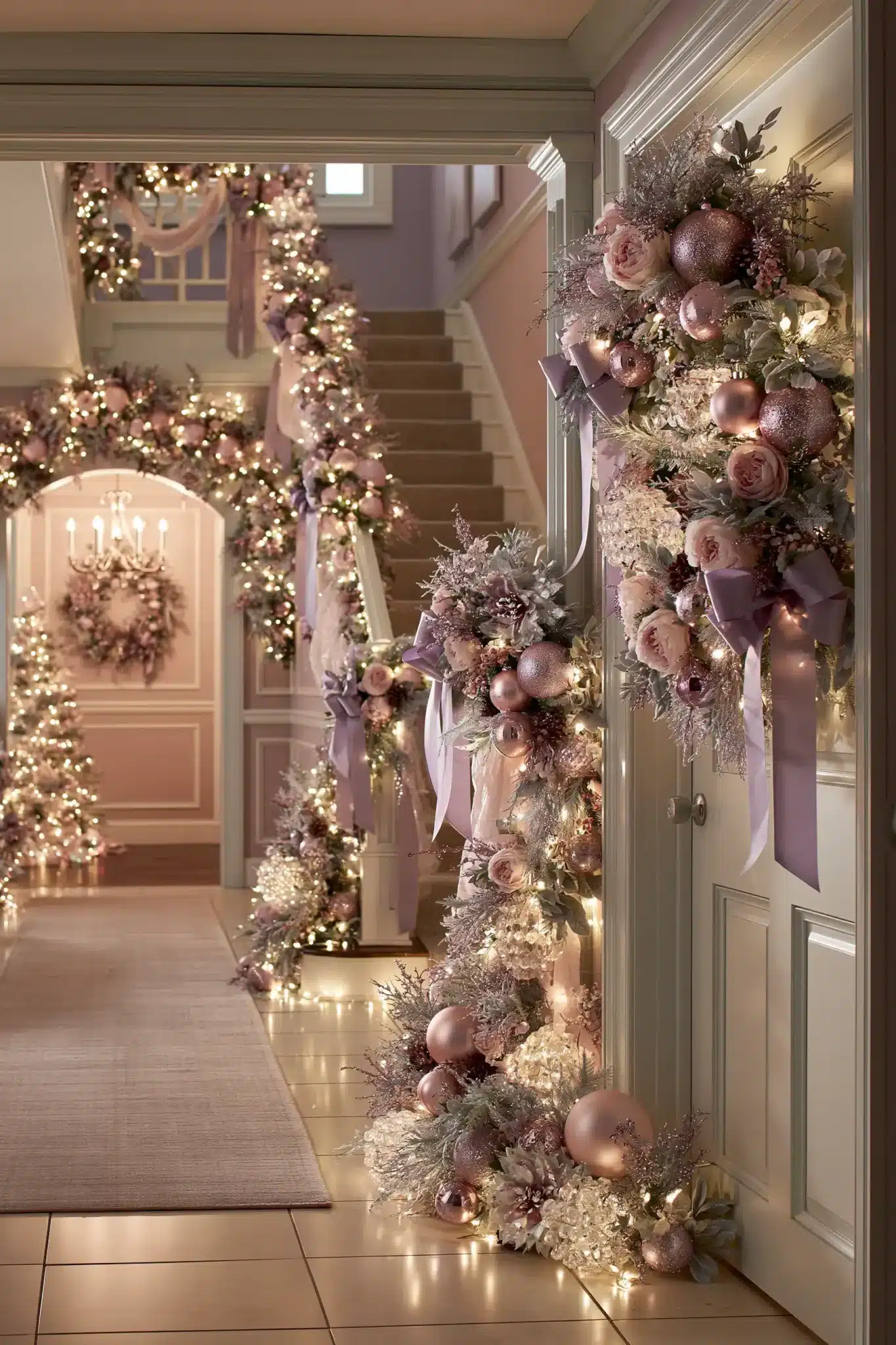 29 Hallway Christmas Decor Ideas for a Path That Feels Festive 21 hallway christmas decor