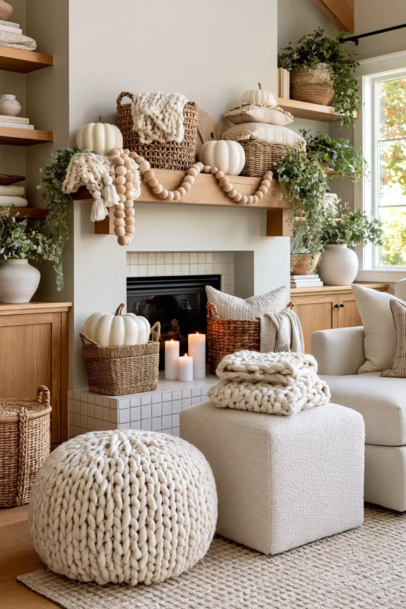 29 Thanksgiving Mantel Decor Ideas for a Hearth That Anchors the Room 21 thanksgiving mantel decor