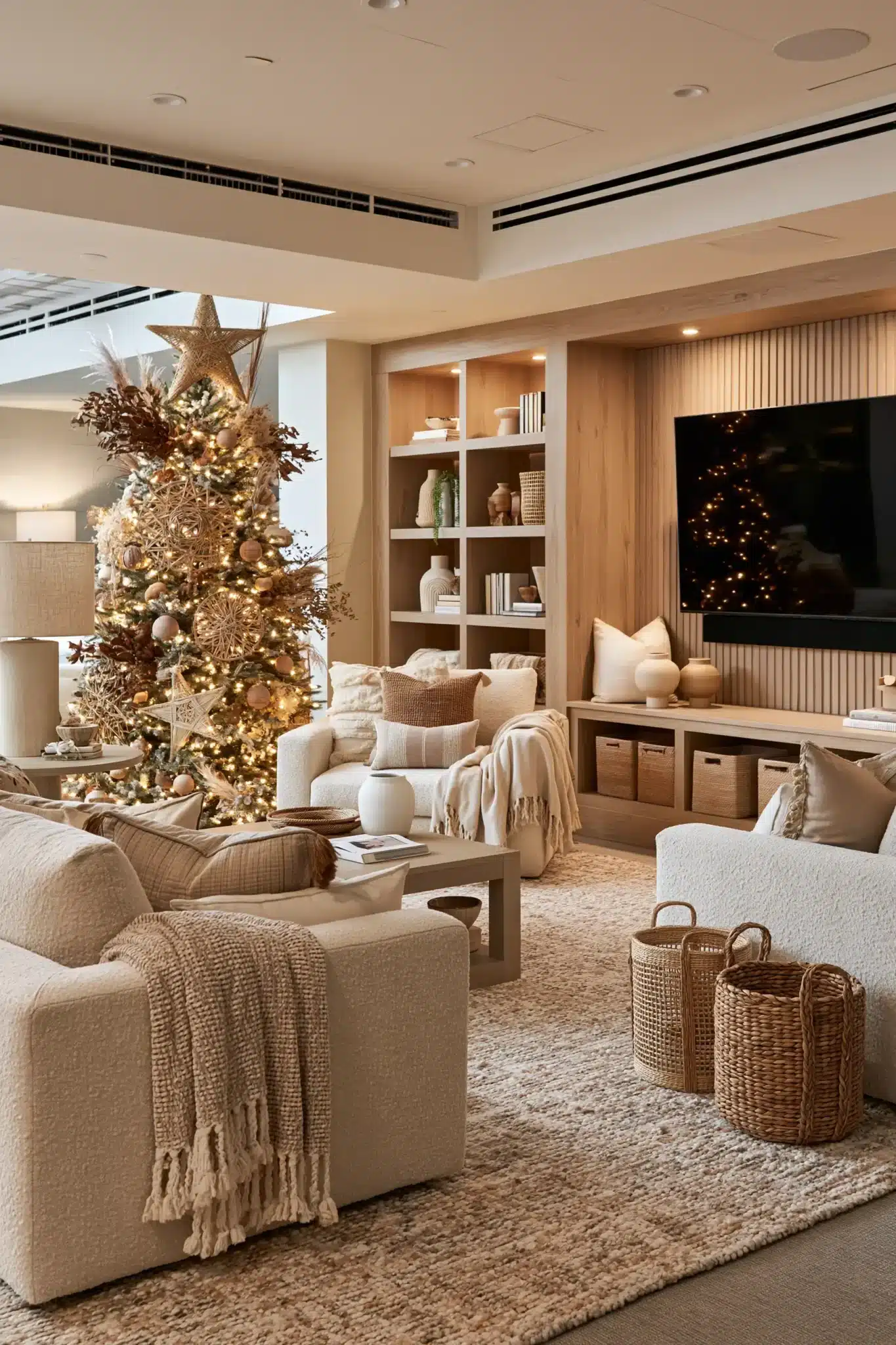 29 Boho Christmas Decor Ideas for a Tree That Feels Handmade 22 boho christmas decor