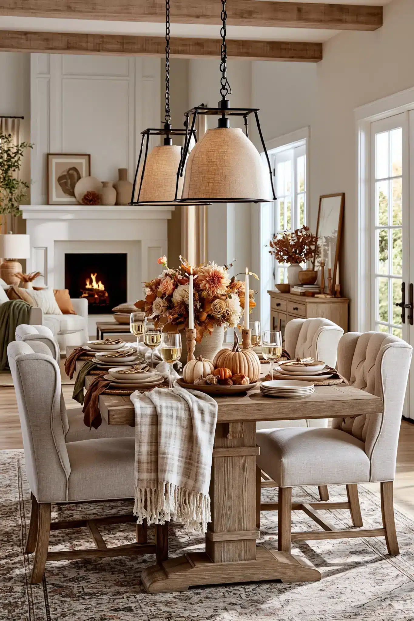 29 Thanksgiving Decor Ideas That Use What You Already Have 22 thanksgiving decor ideas