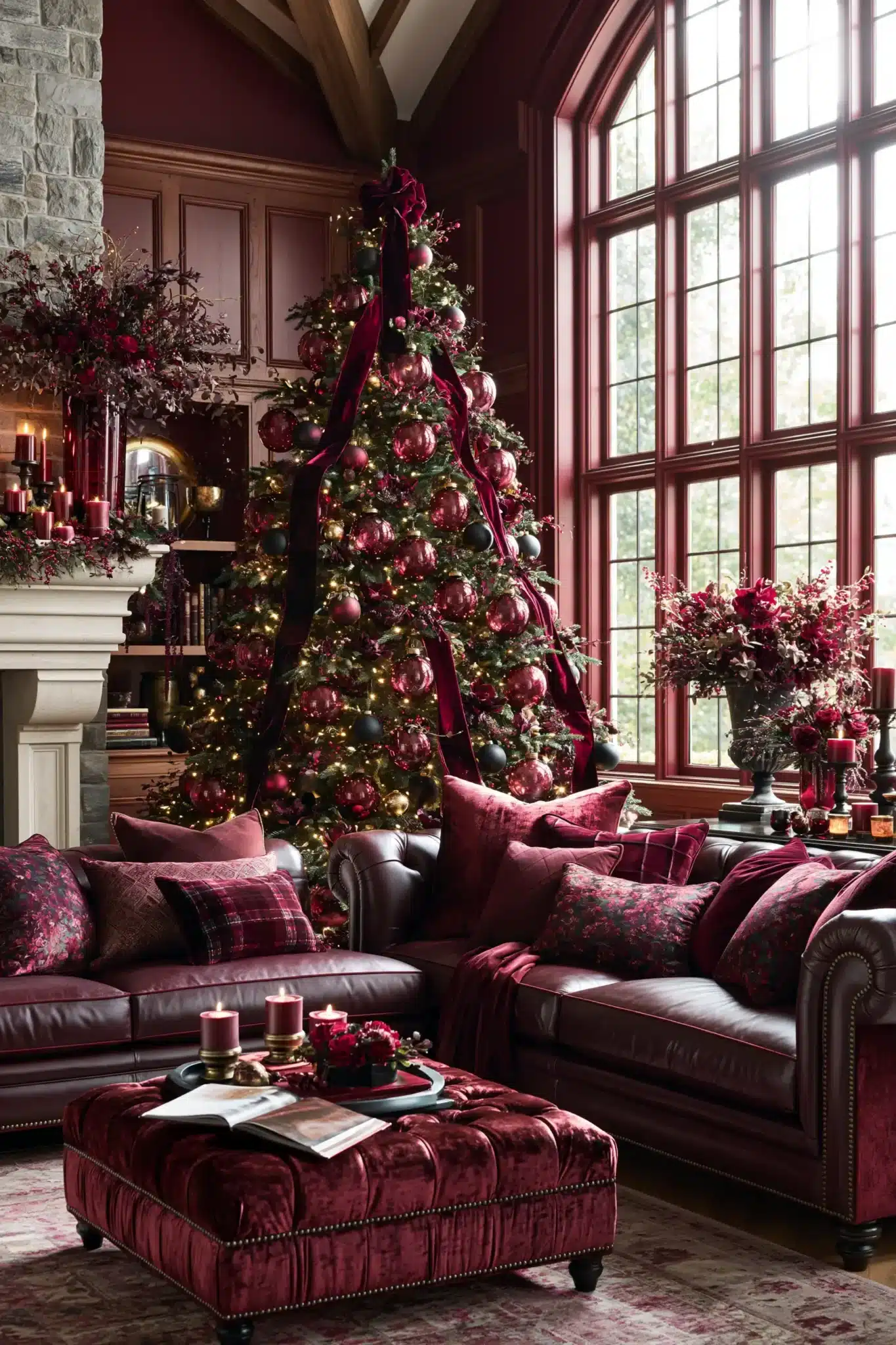 29 Moody Christmas Decor Ideas for a Season That Feels Calm 22 moody christmas decor