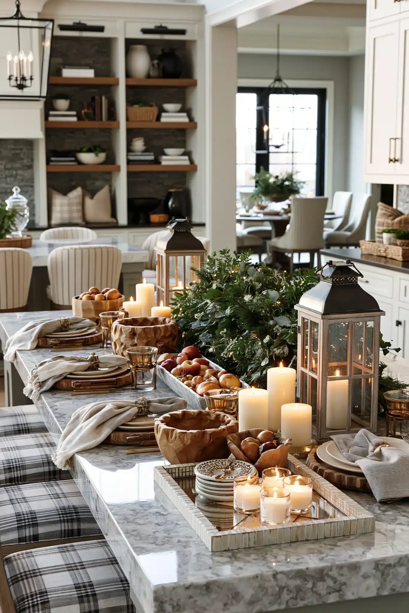 29 Christmas Kitchen Decor Ideas for a Room You Actually Cook In 22 christmas kitchen decor