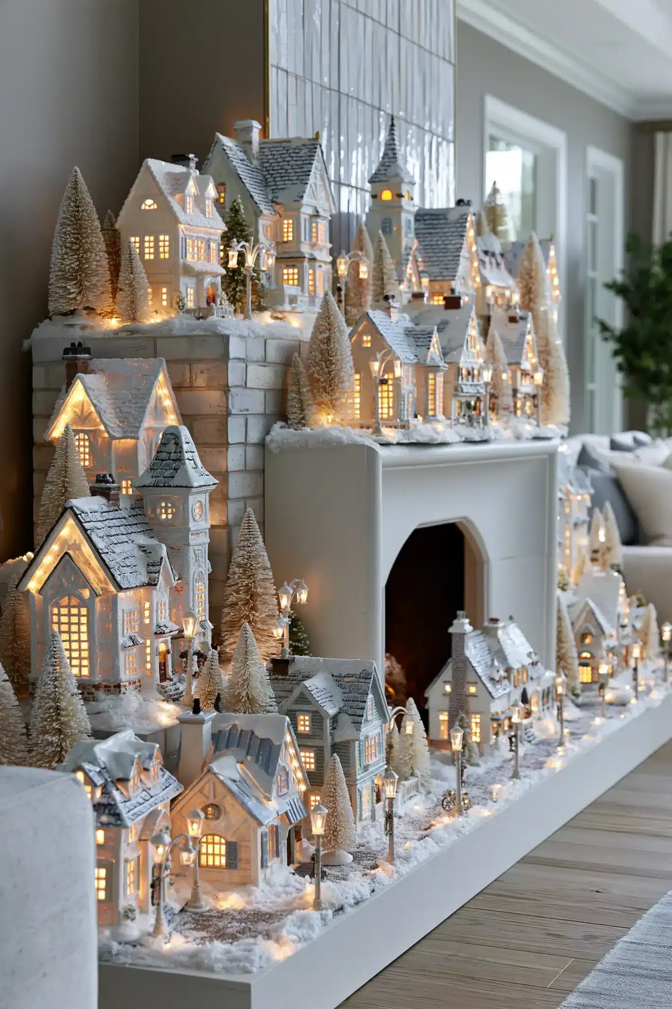29 Christmas Mantle Decor Ideas for a Hearth That Does Not Compete With the Tree 22 christmas mantle decor