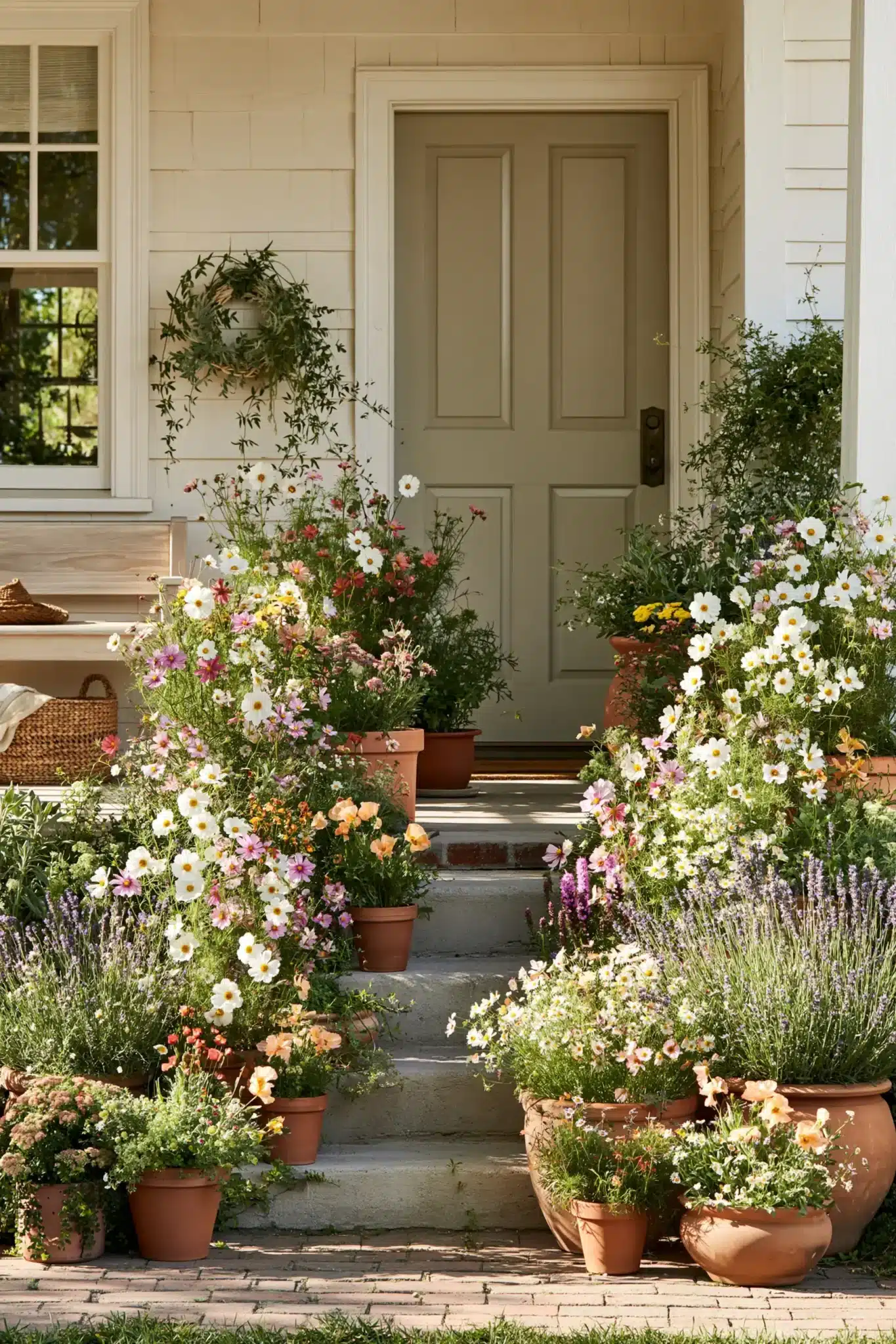 29 Spring Front Porch Decor Ideas for a Door That Says Welcome 22 spring front porch decor