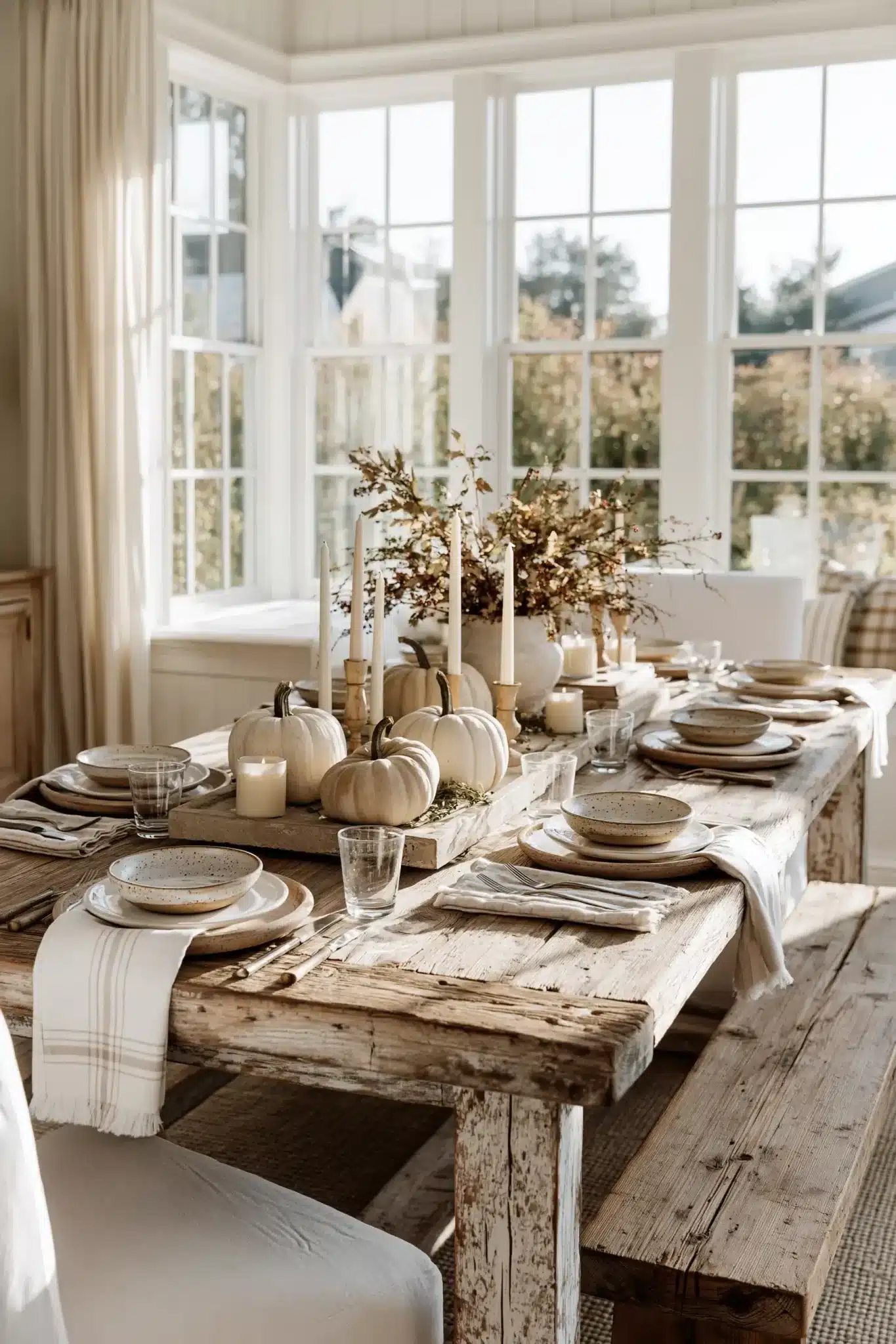 29 Simple Thanksgiving Table Decor Ideas for a Climb That Feels Calm 23 simple thanksgiving table decor