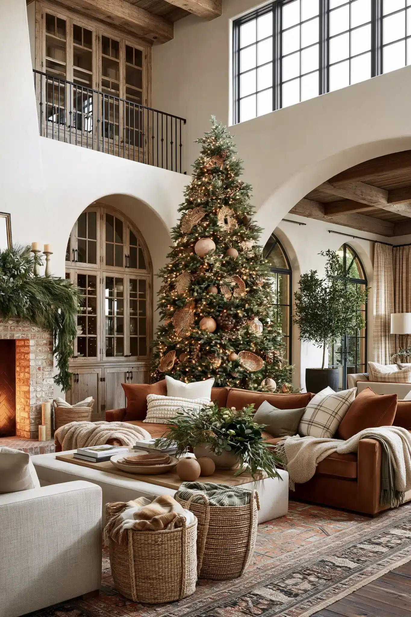 29 Neutral Christmas Decor Ideas for a Room That Stays Calm 23 neutral christmas decor
