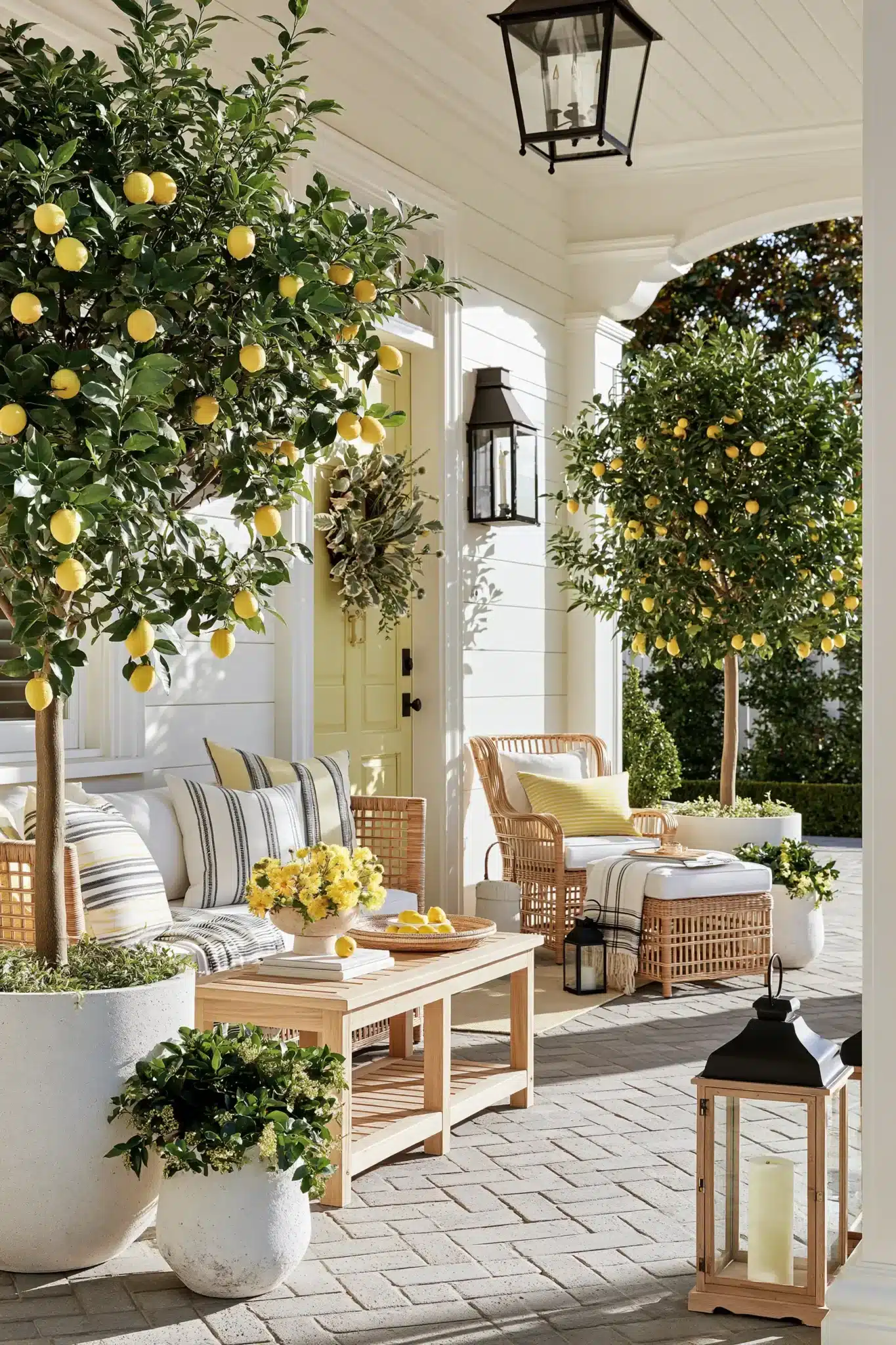 29 Spring Front Porch Decor Ideas for a Door That Says Welcome 23 spring front porch decor