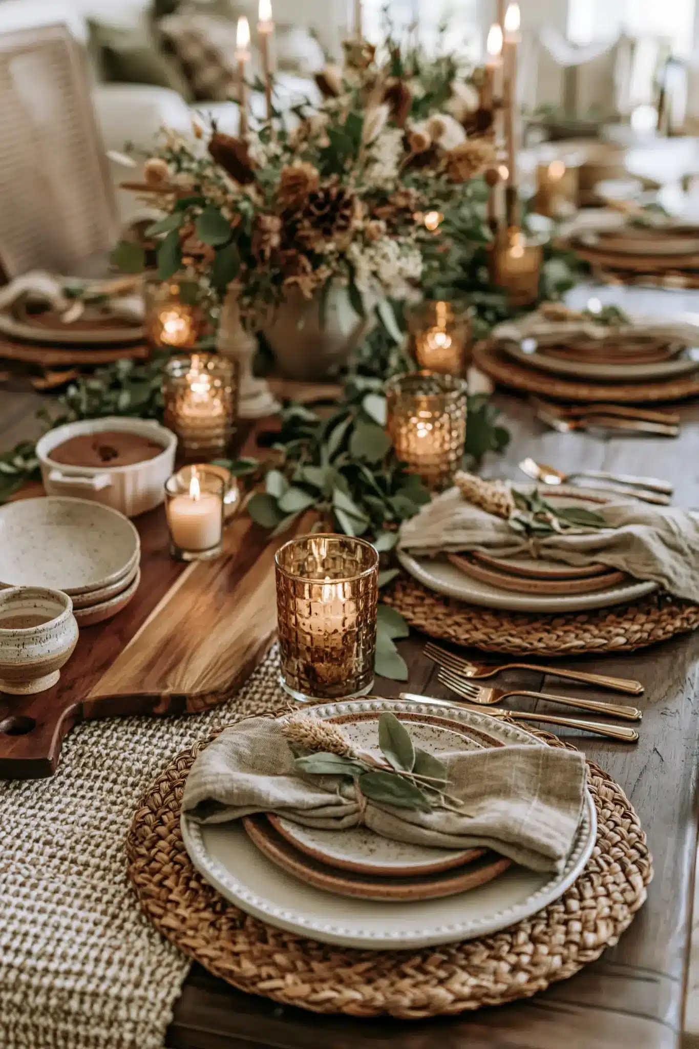 29 Fall Thanksgiving Decor Ideas for a House That Warms Up Slowly 23 fall thanksgiving decor