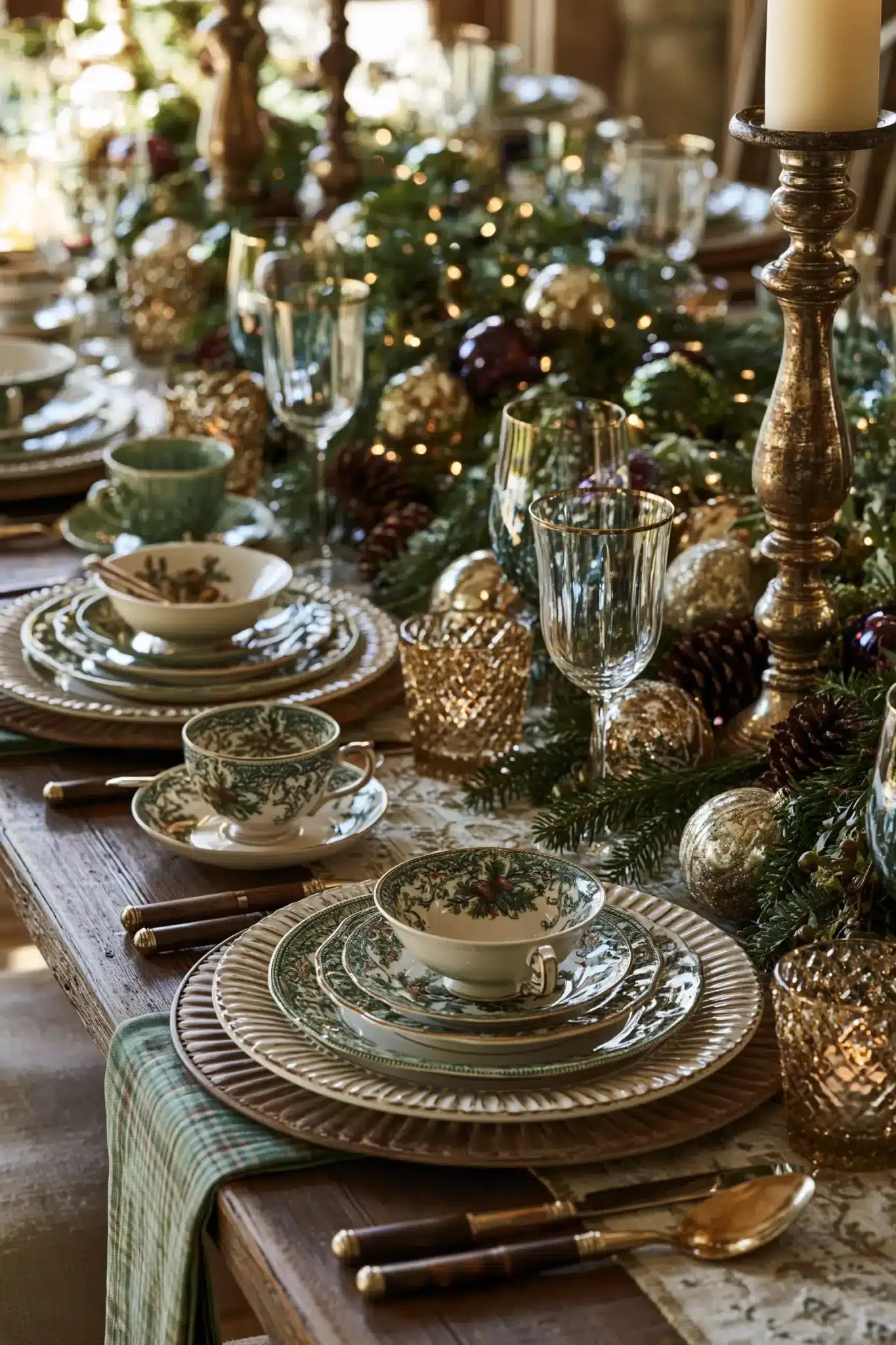 29 Christmas Table Decor Ideas for a Spread That Is Easy to Reset 23 christmas table decor