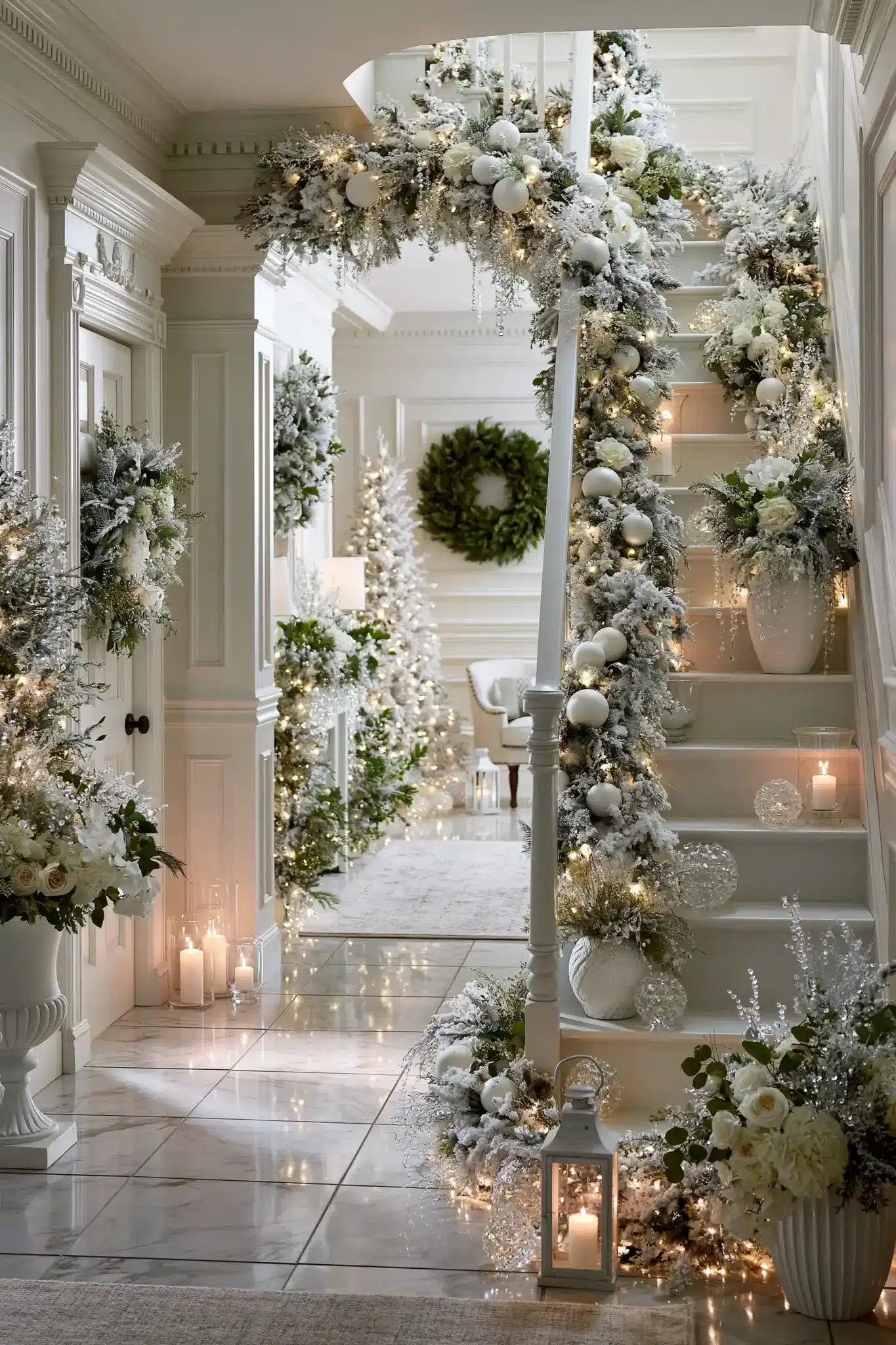 29 Hallway Christmas Decor Ideas for a Path That Feels Festive 23 hallway christmas decor