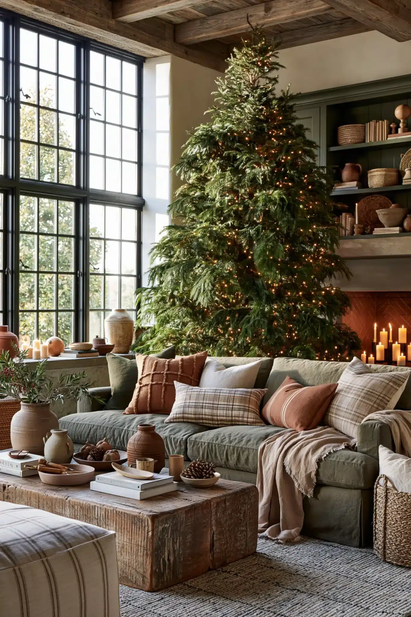 29 Modern Christmas Decor Ideas for a Home With Clean Lines 24 modern christmas decor