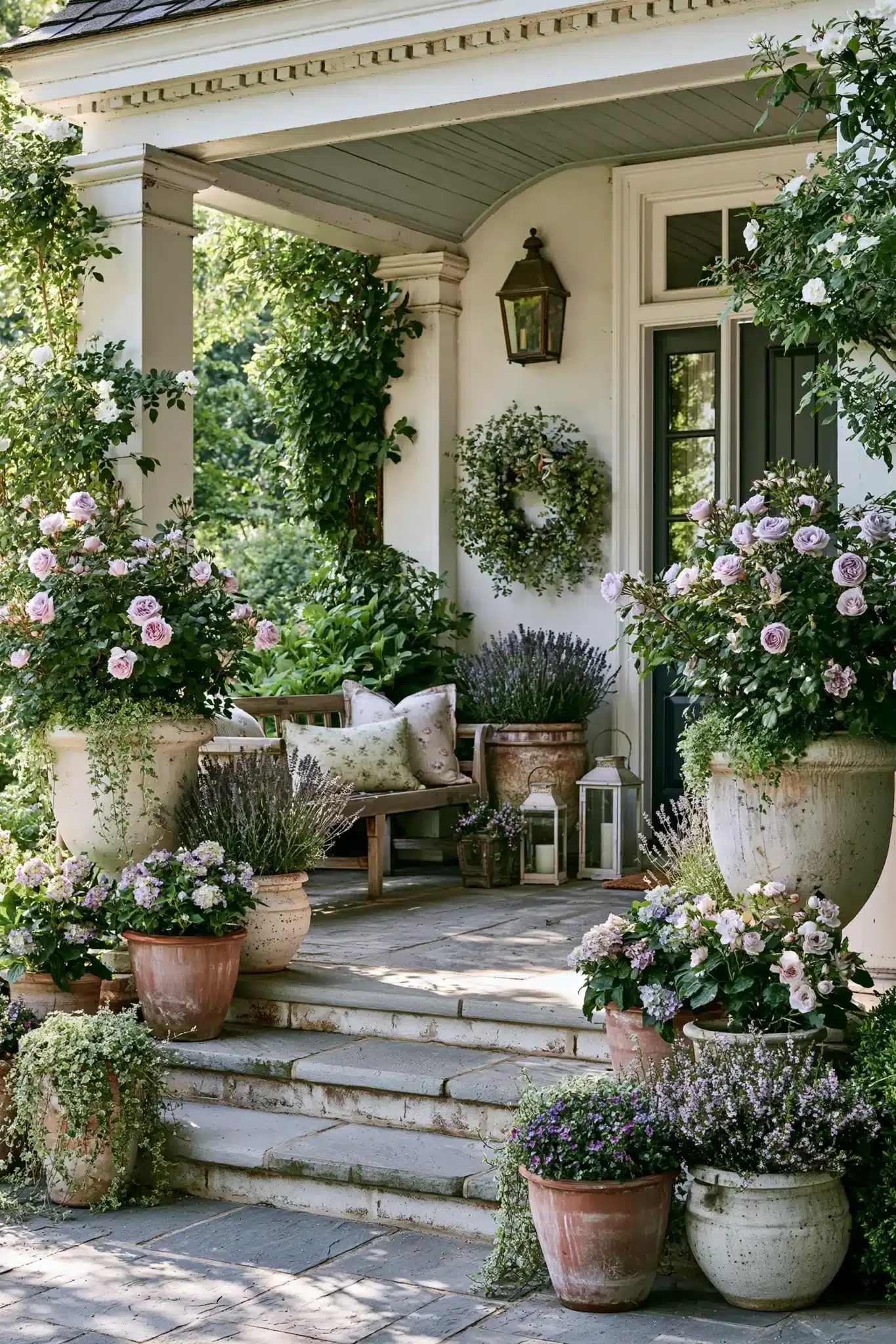 29 Spring Front Porch Decor Ideas for a Door That Says Welcome 24 spring front porch decor