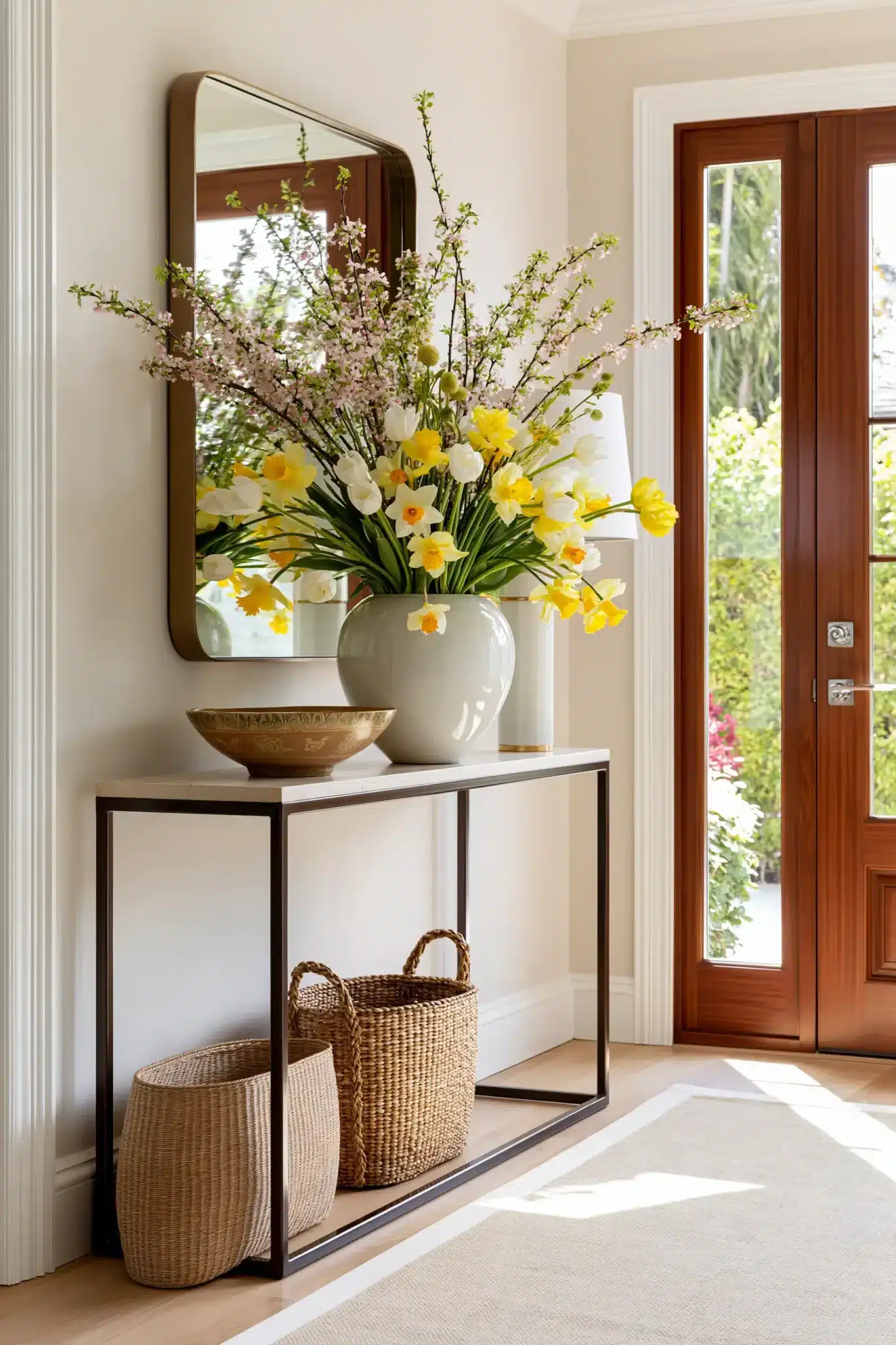 29 Spring Decor Ideas That Use What Is Already in the Yard 24 spring decor ideas