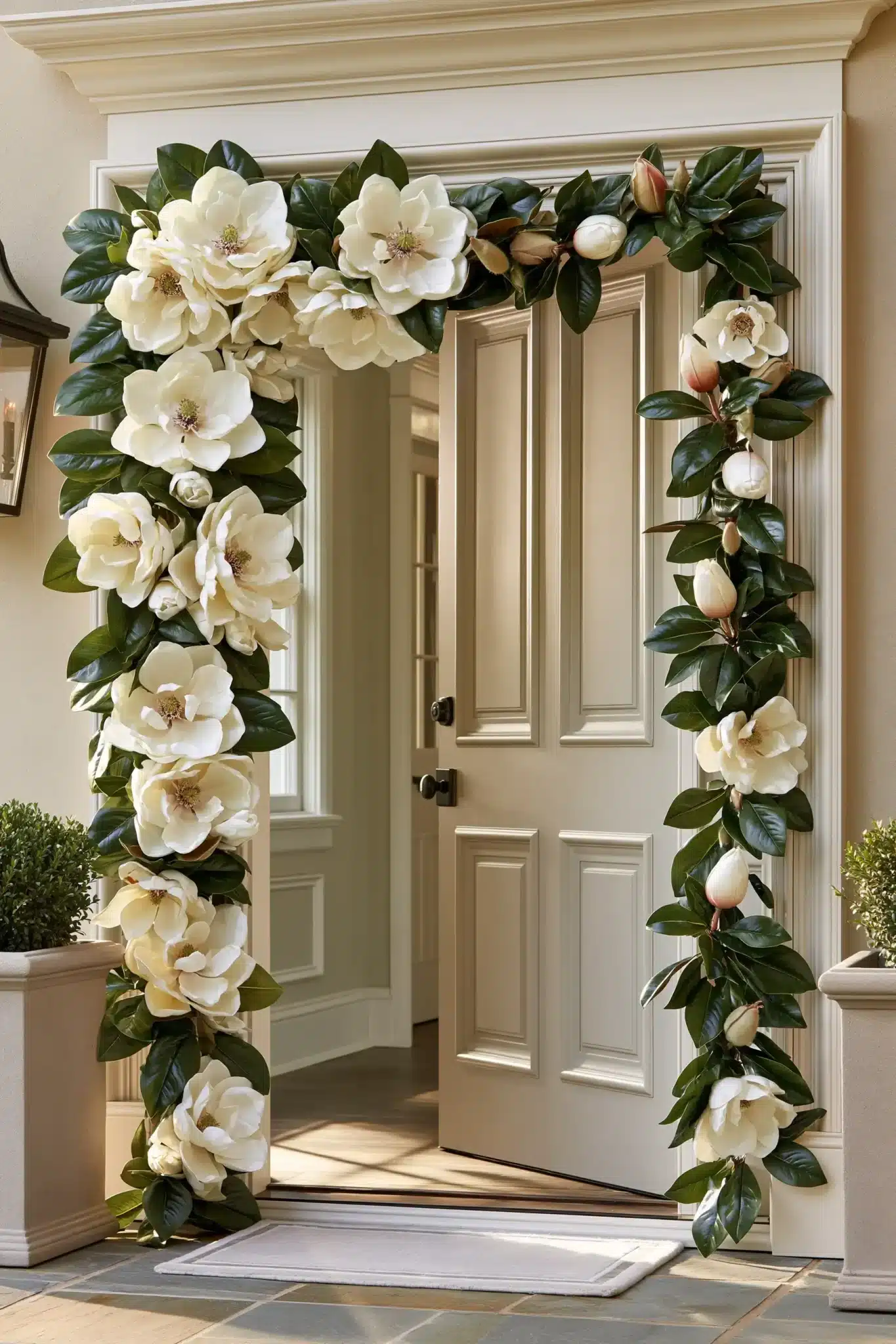 29 Spring Front Door Decor Ideas for an Entrance That Feels Fresh 24 spring front door decor