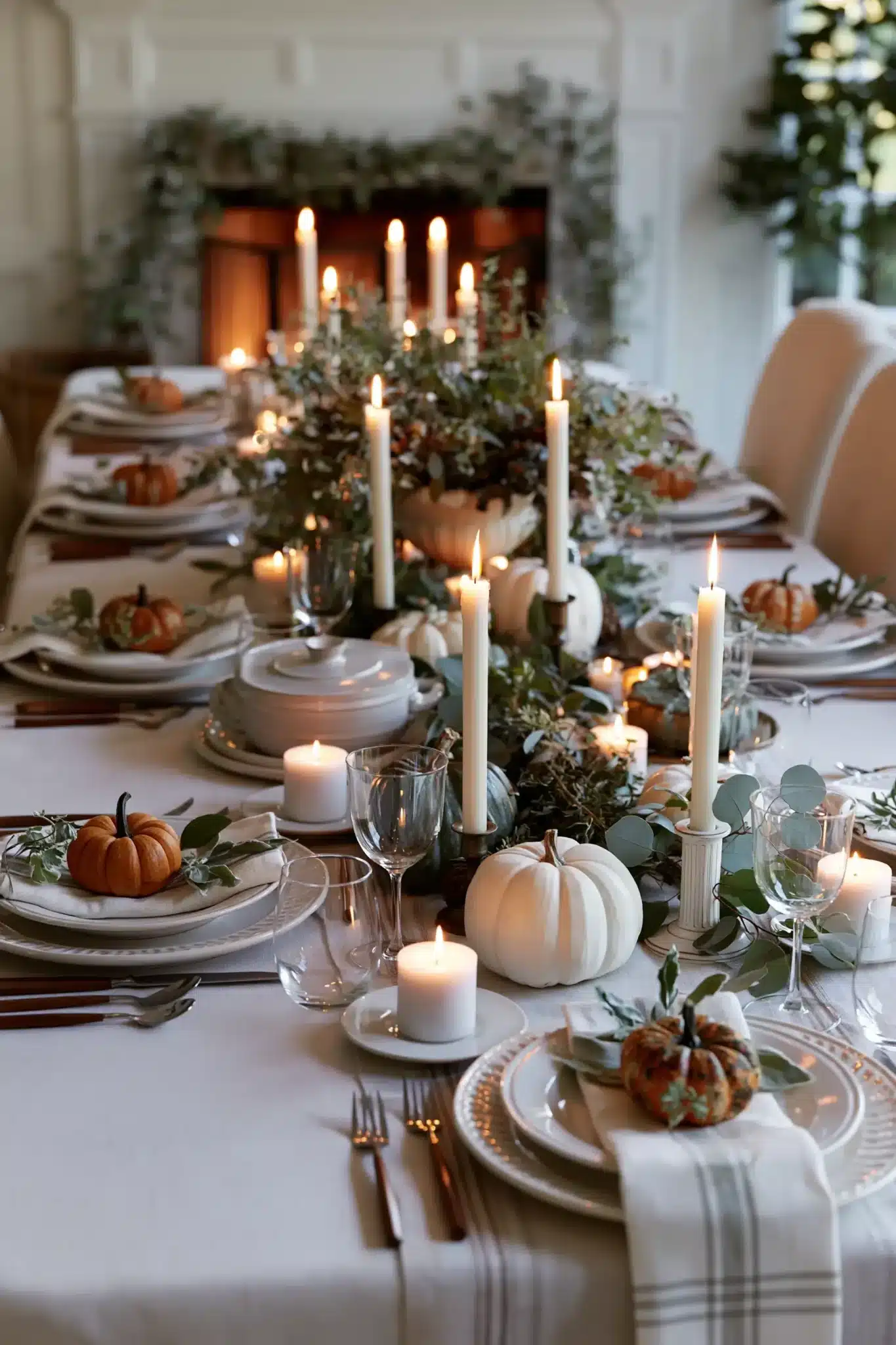 29 Simple Thanksgiving Table Decor Ideas for a Climb That Feels Calm 24 simple thanksgiving table decor