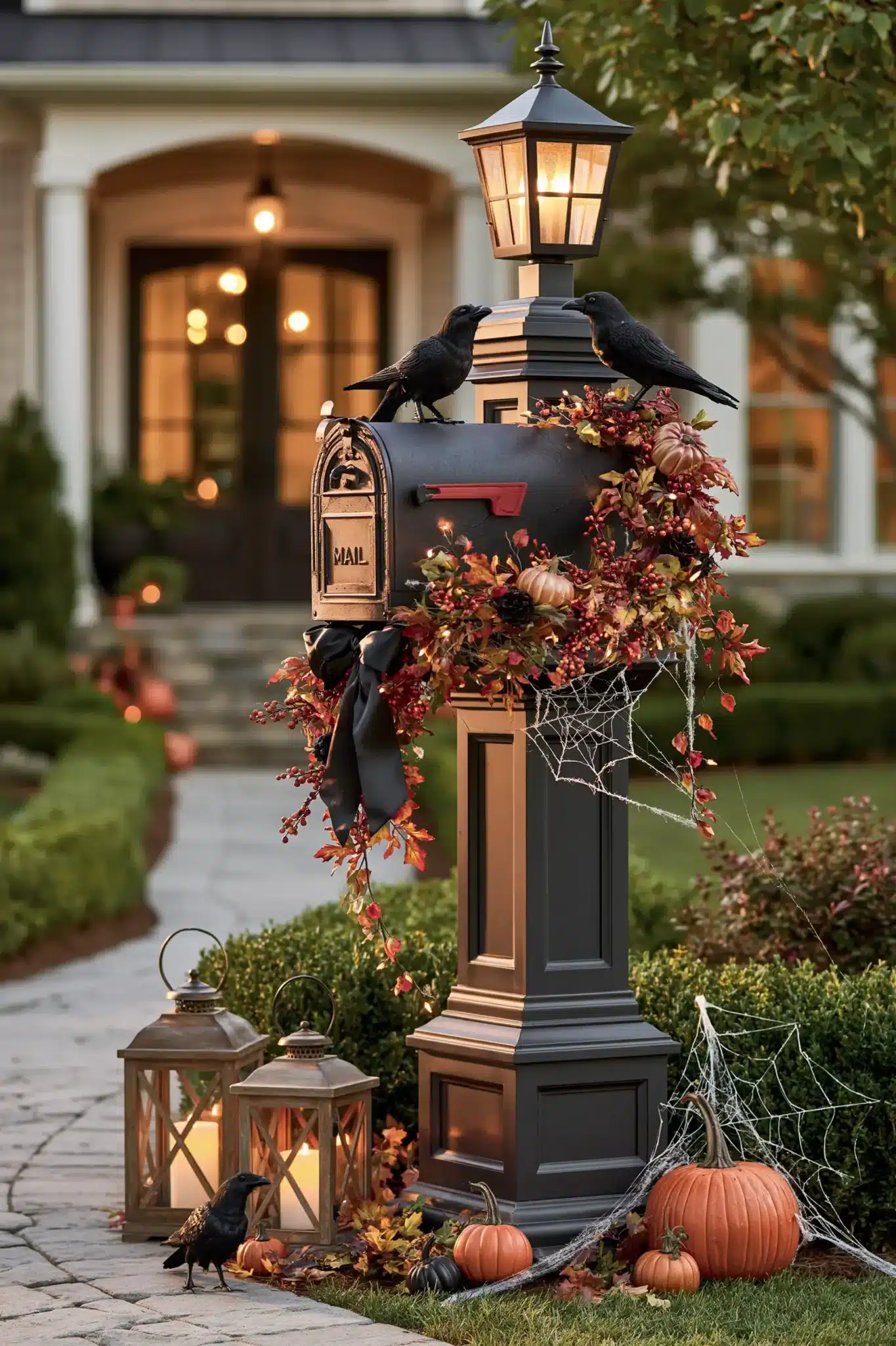 29 Outdoor Halloween Decor Ideas for a Porch That Welcomes, Not Warns 25 outdoor halloween decor