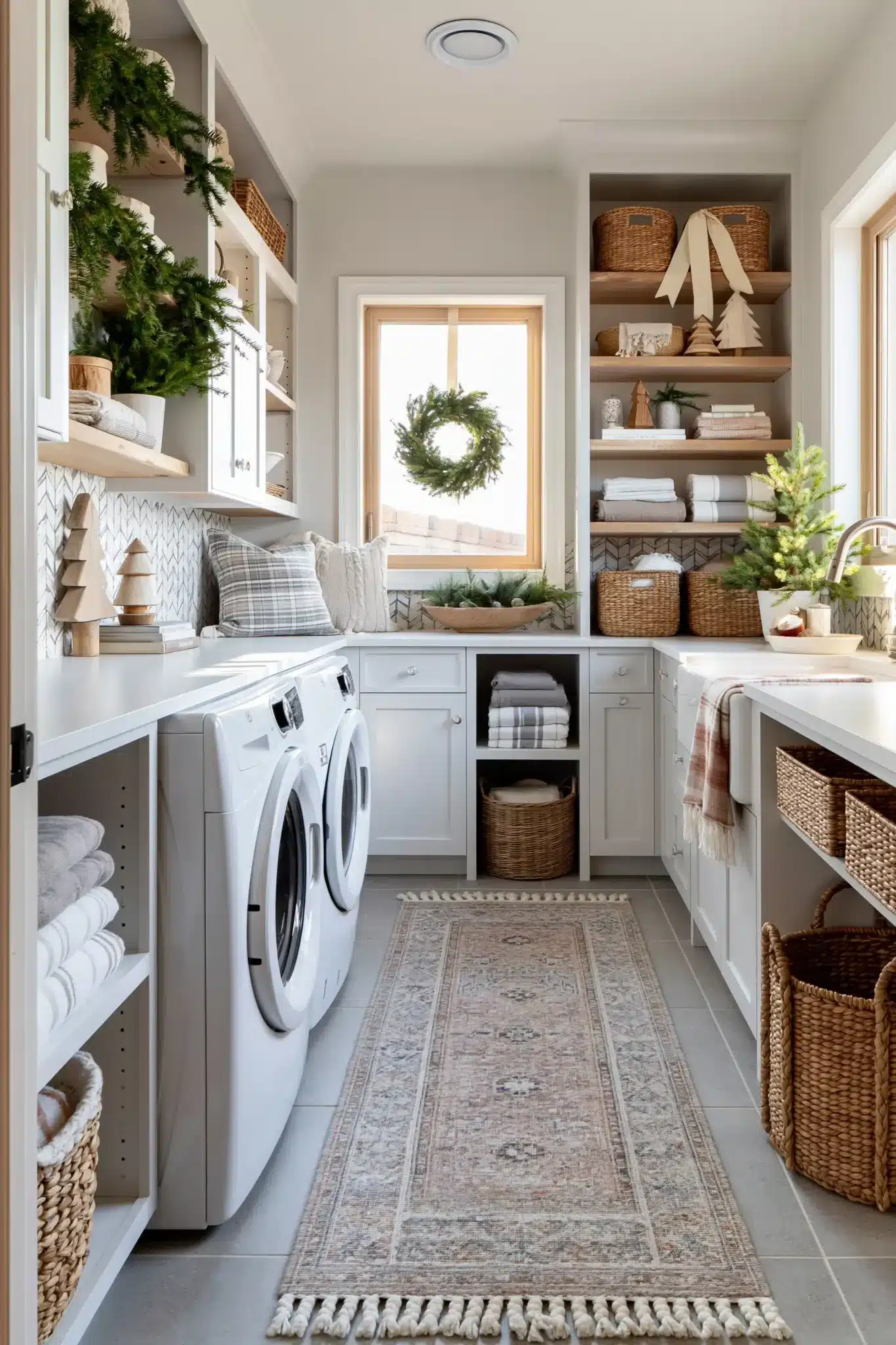 29 Neutral Christmas Decor Ideas for a Room That Stays Calm 25 neutral christmas decor